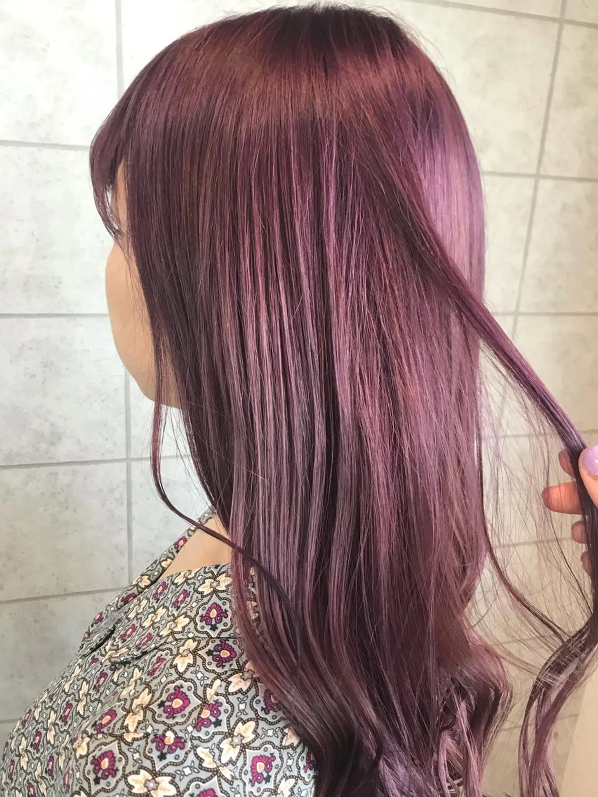 ロング カラー knock【ノック】所属・烏丸韓国ヘア🇰🇷 ayaka🎀のヘアスタイル