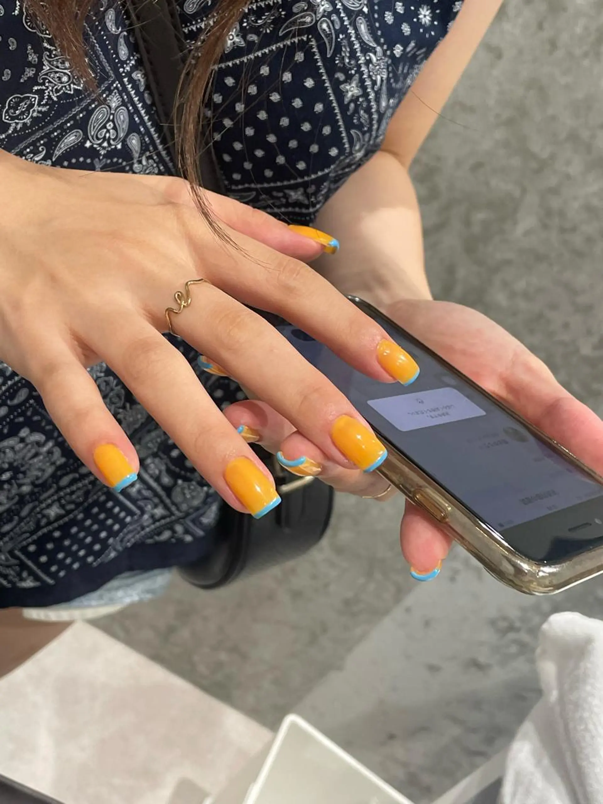 ネイル オレンジ shimizu yuuのその他イメージ