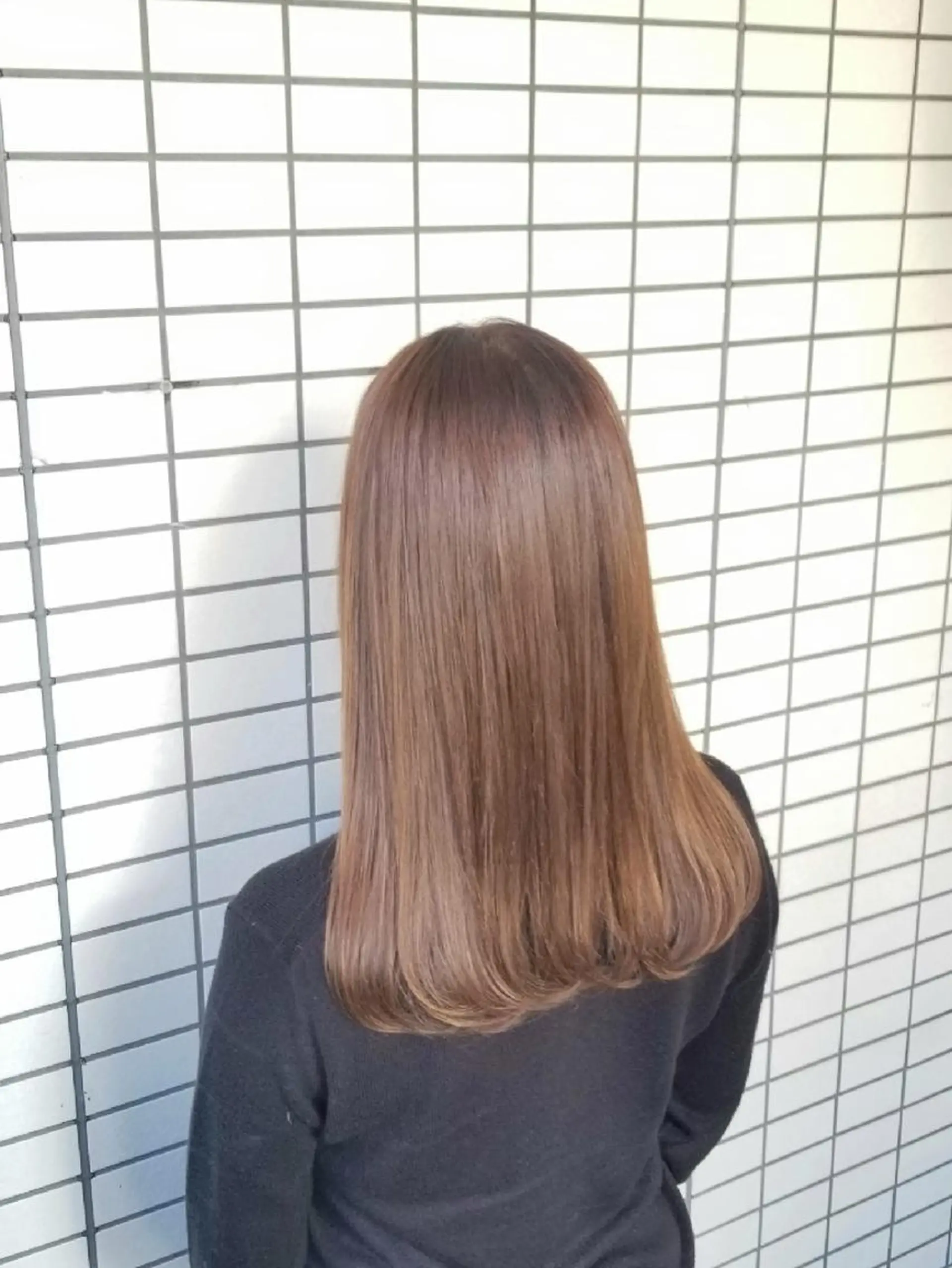 セミロング カラー ブラウンカラー マロンブラウン カット トリートメント La fith hair 池袋店所属・🔴赤み消し/ 艶カラー落合　優🔴のヘアスタイル