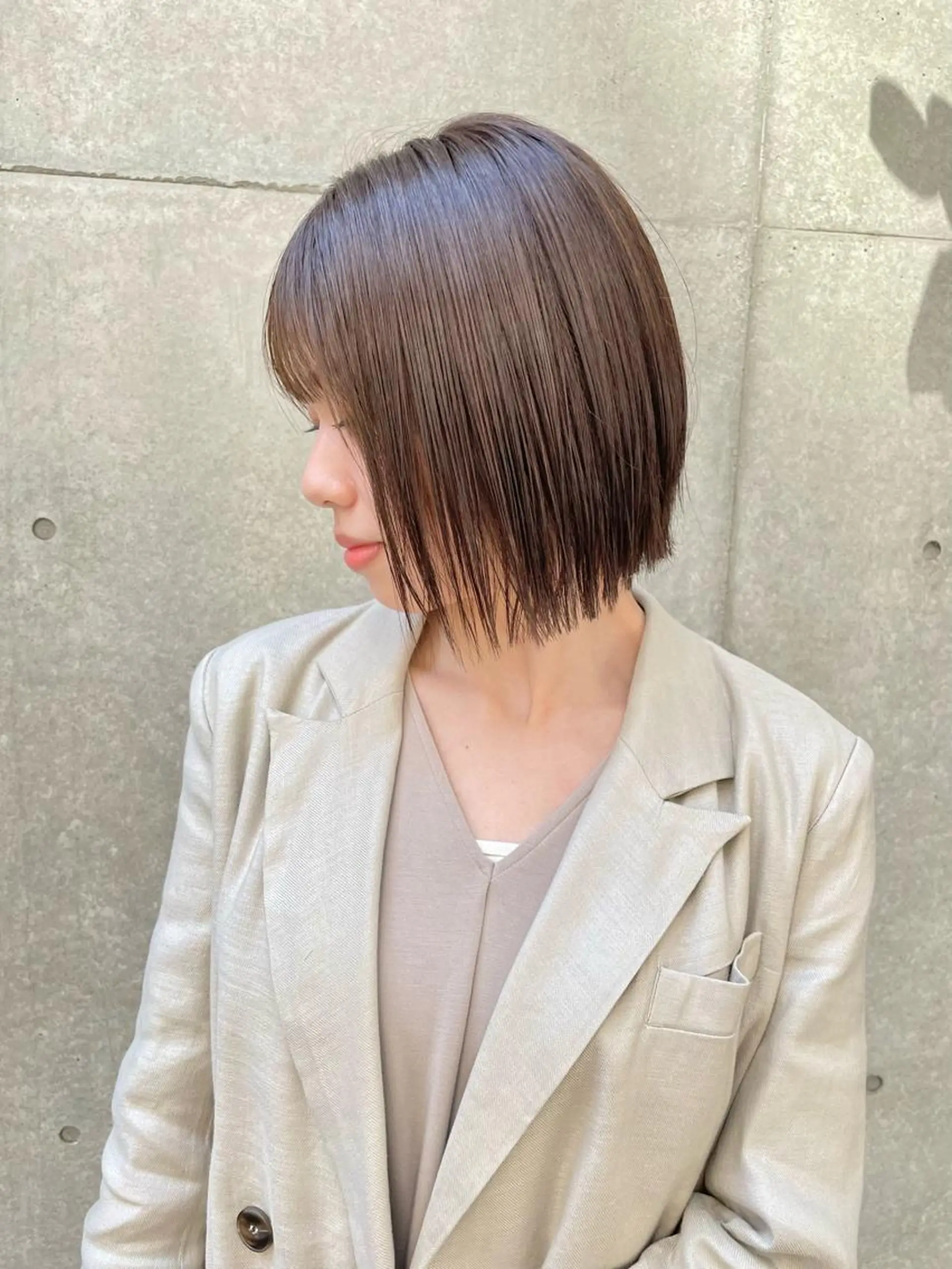 ショート カラー カット トリートメント ツヤ美髪💐 髪質改善/高山愛来のヘアスタイル