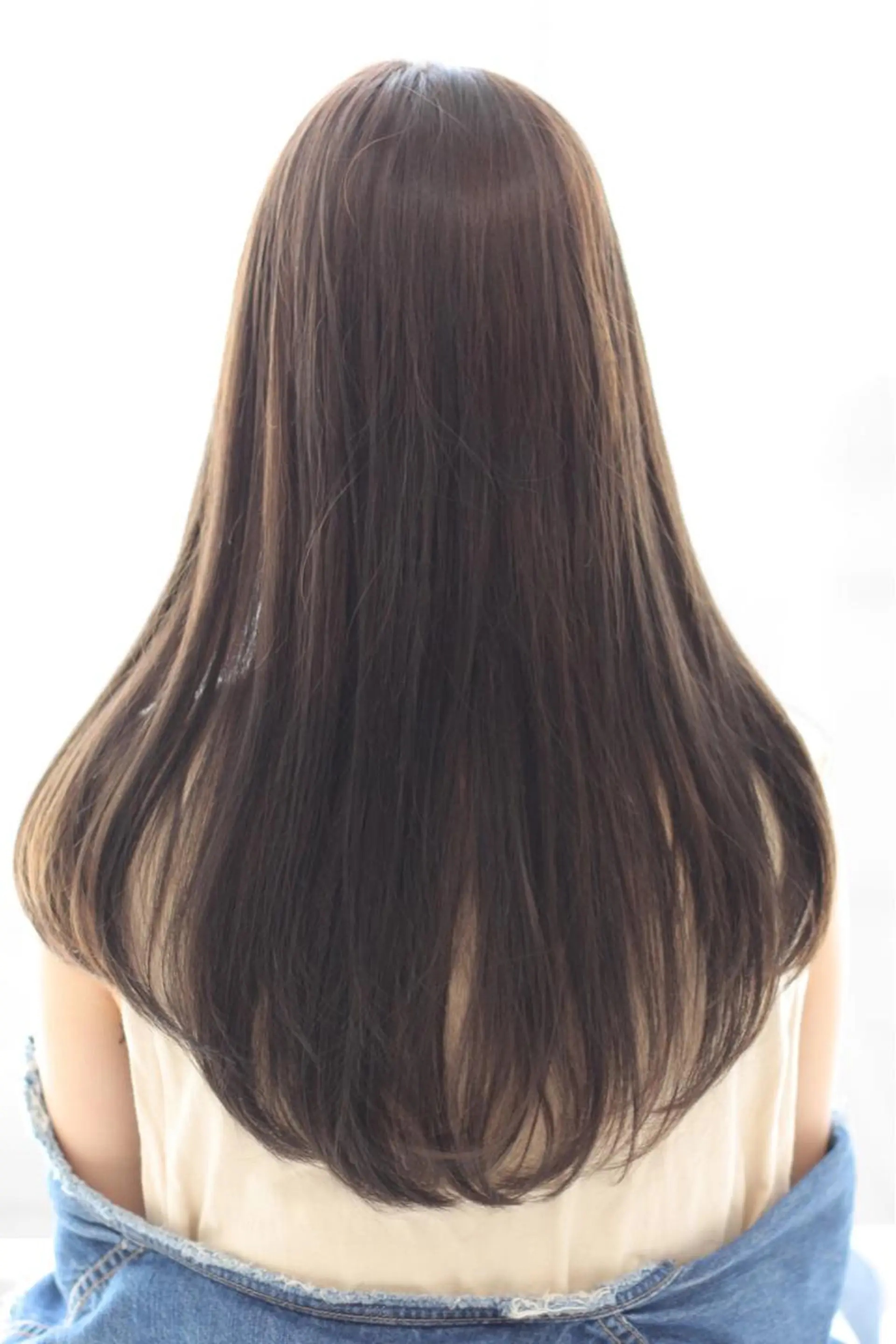 ロング 髪質改善 トリートメント カット ヘアカラー トリートメント 透明感カラー│ レイヤーヘア中居美樹のヘアスタイル