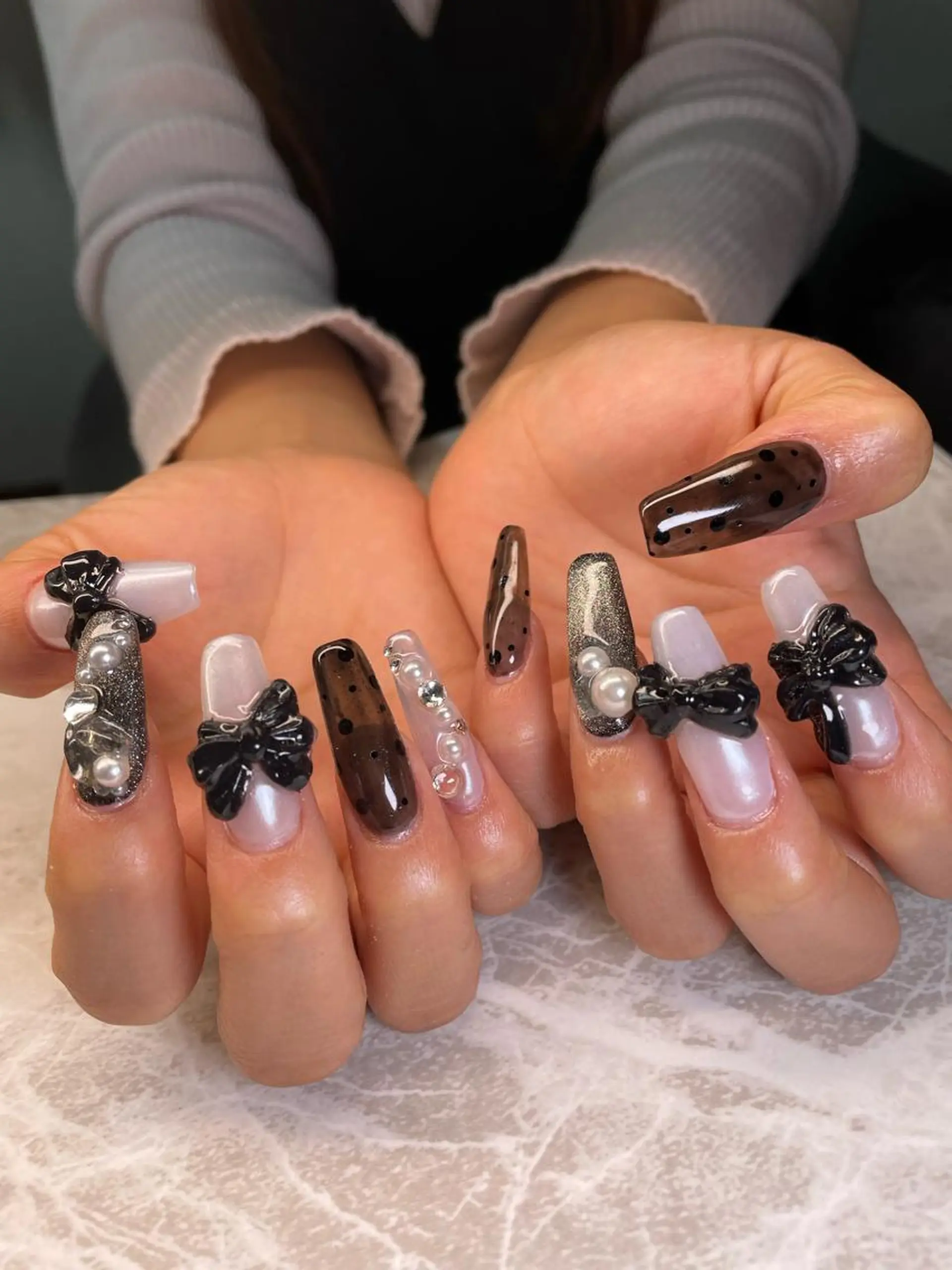 ネイル ハンドネイル YOUTH nails waxing所属・YOUTH natsumiのネイルデザイン