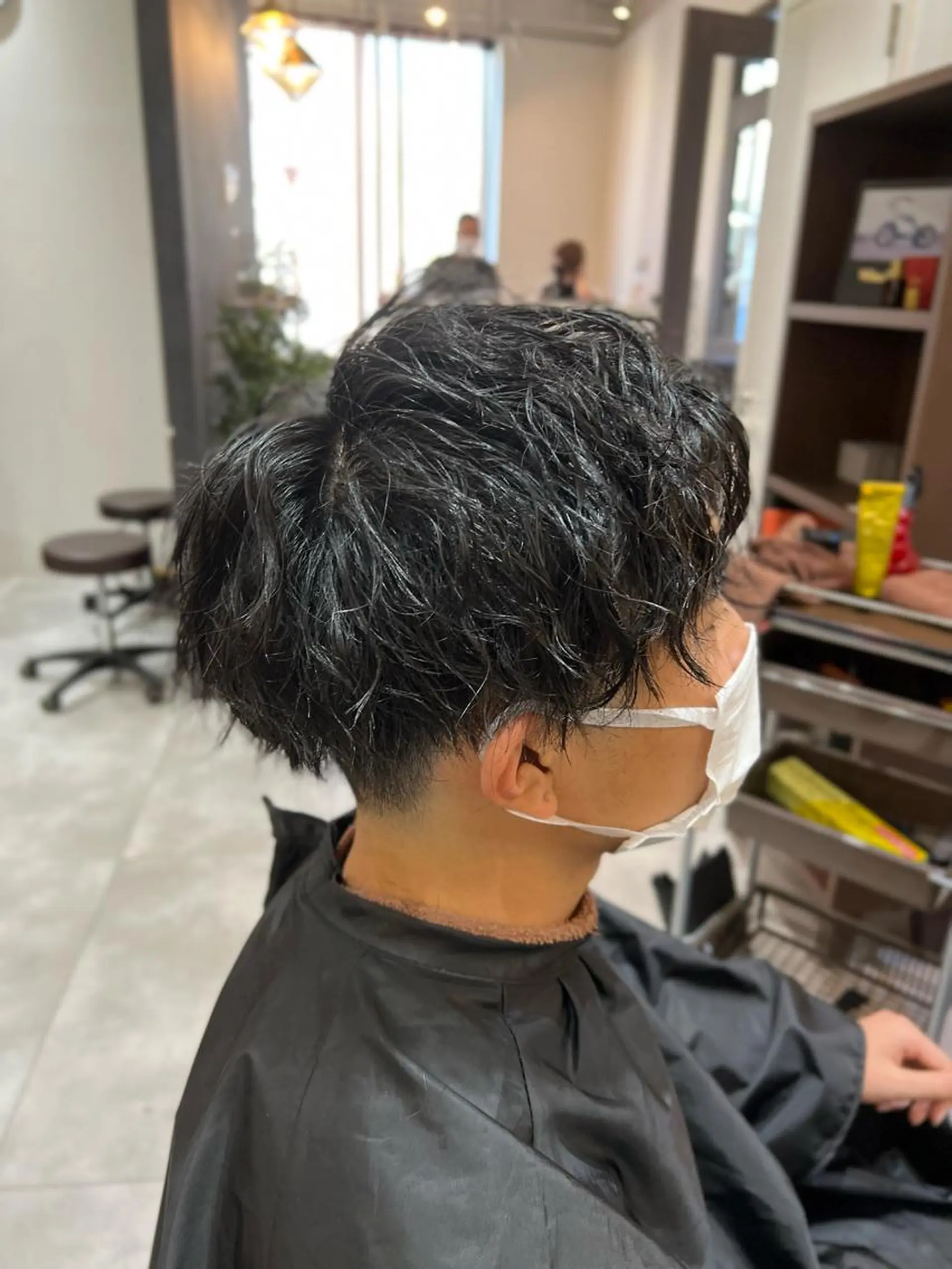 パーマ メンズ silo中野所属・あくつ べんのヘアスタイル