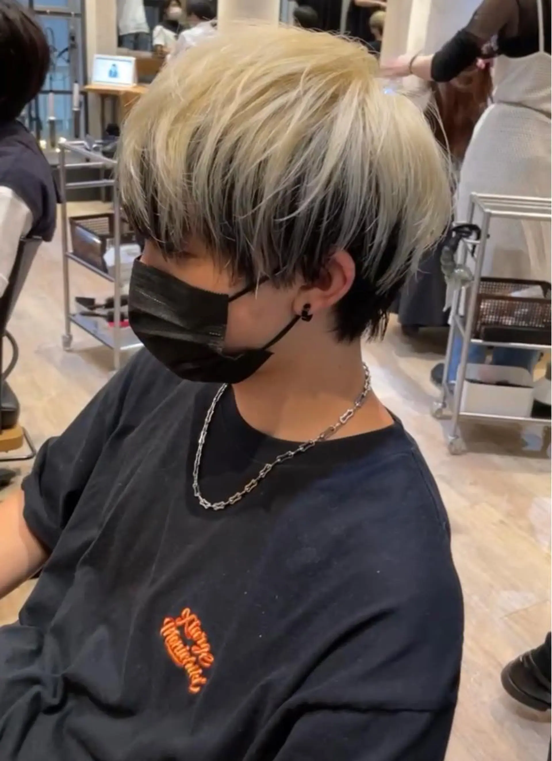 カラー メンズ RAF TOKYO所属・10月限定モニター 髪質改善美髪矯正のヘアスタイル