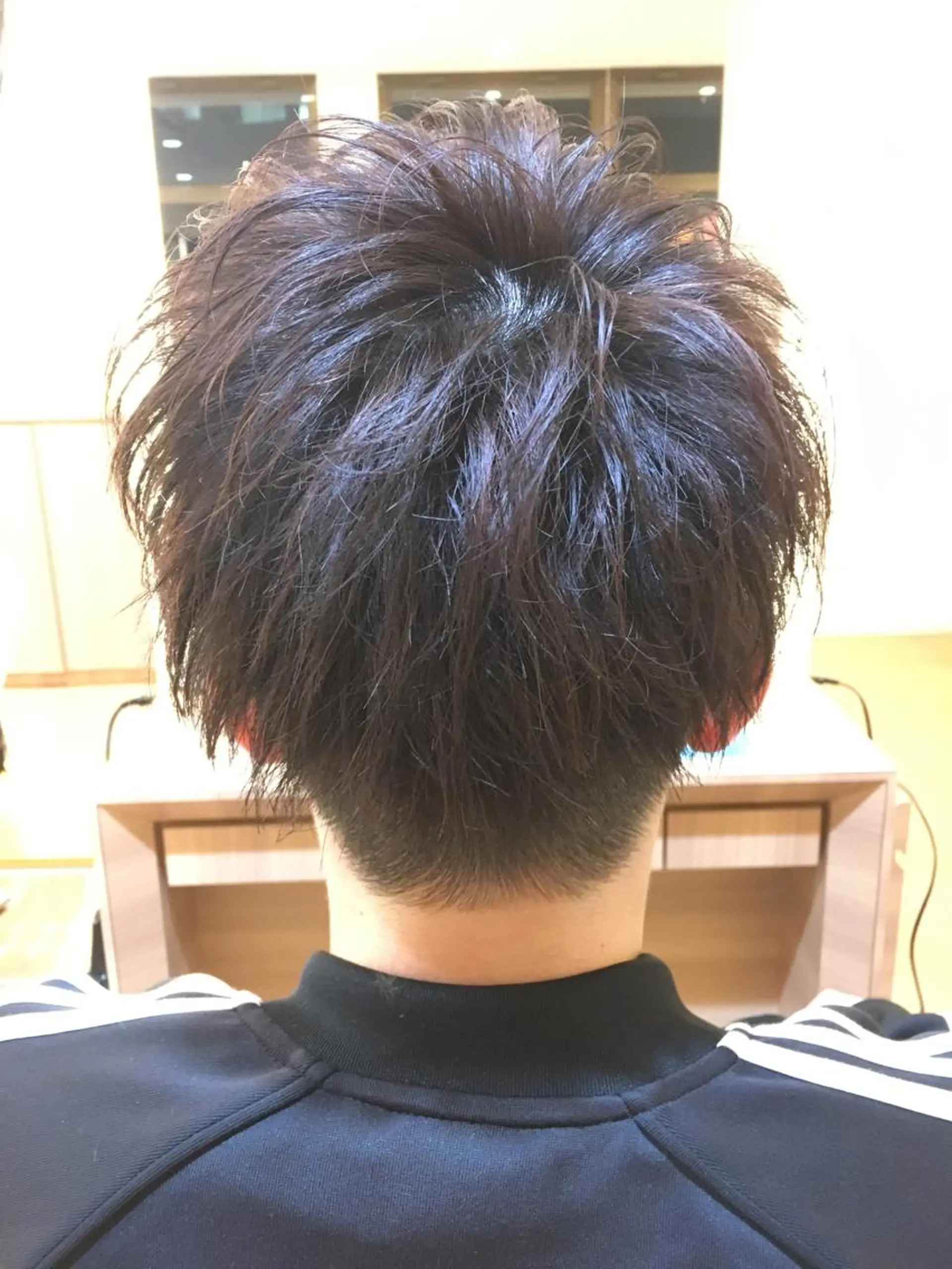 ショート カラー メンズ メンズカット 三村洸斗のヘアスタイル