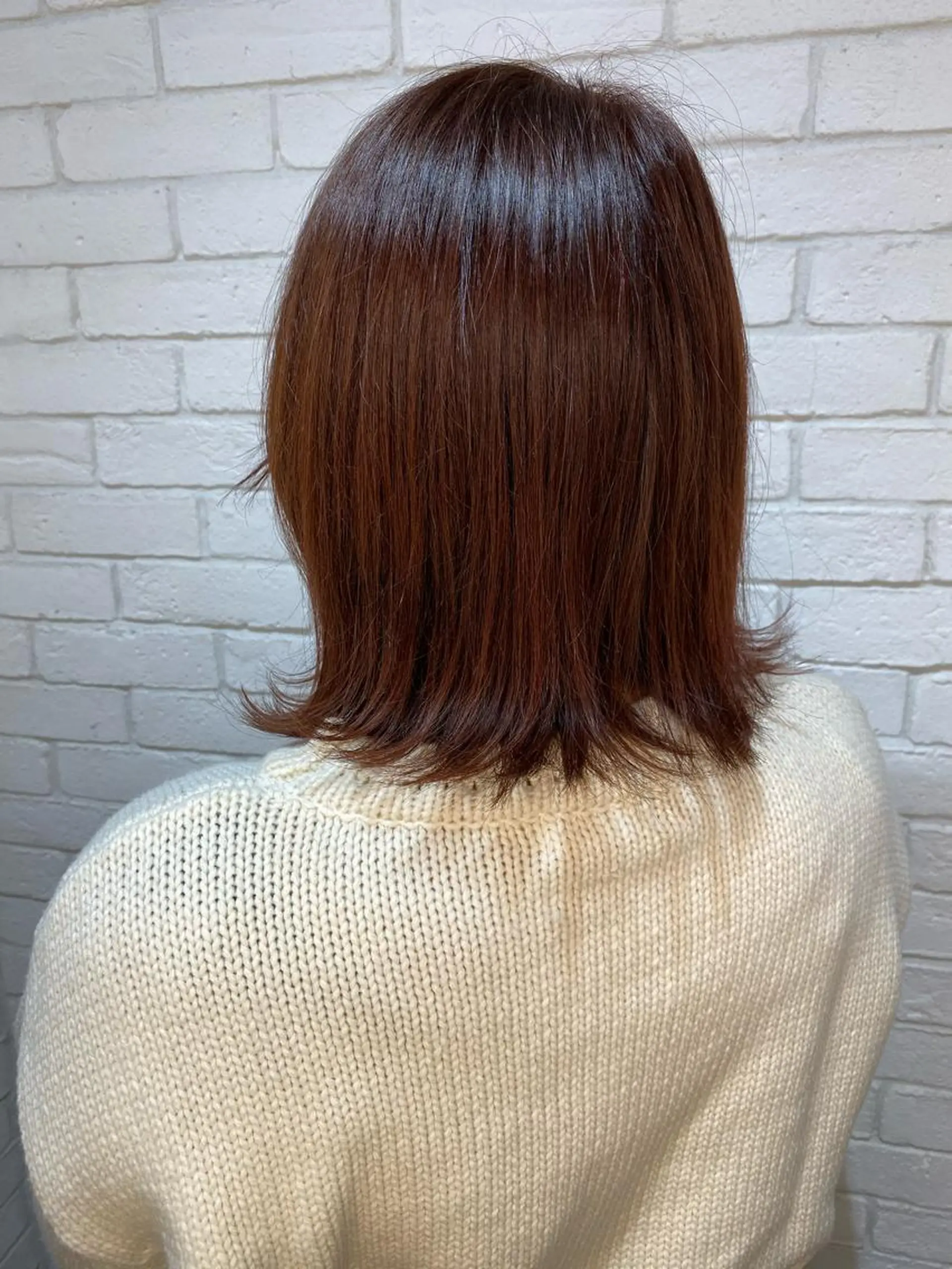 ミディアム カラー ヨシダ フミノリのヘアスタイル