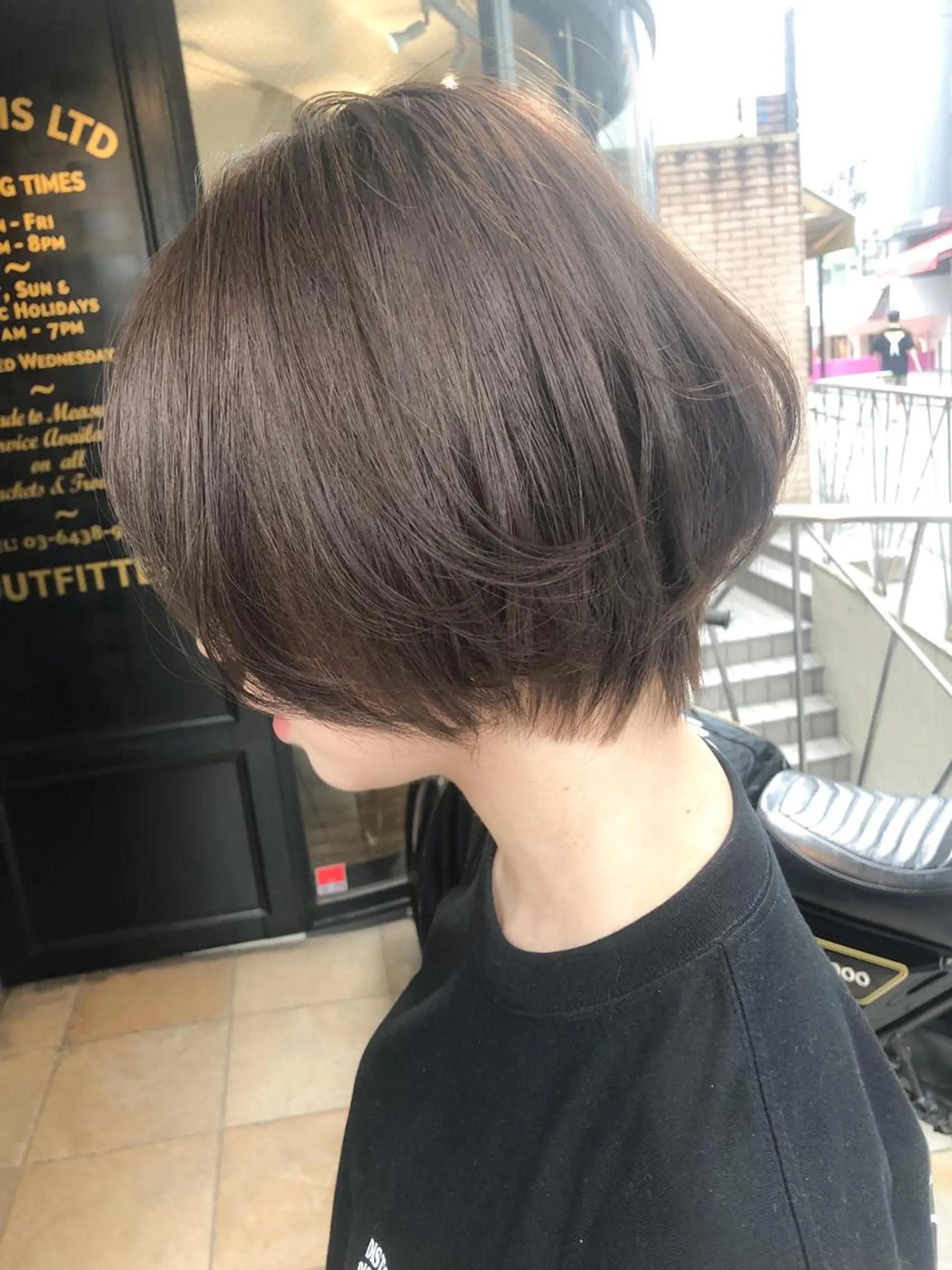 ショート 丸みショート ショートヘア 北條 優輝のヘアスタイル