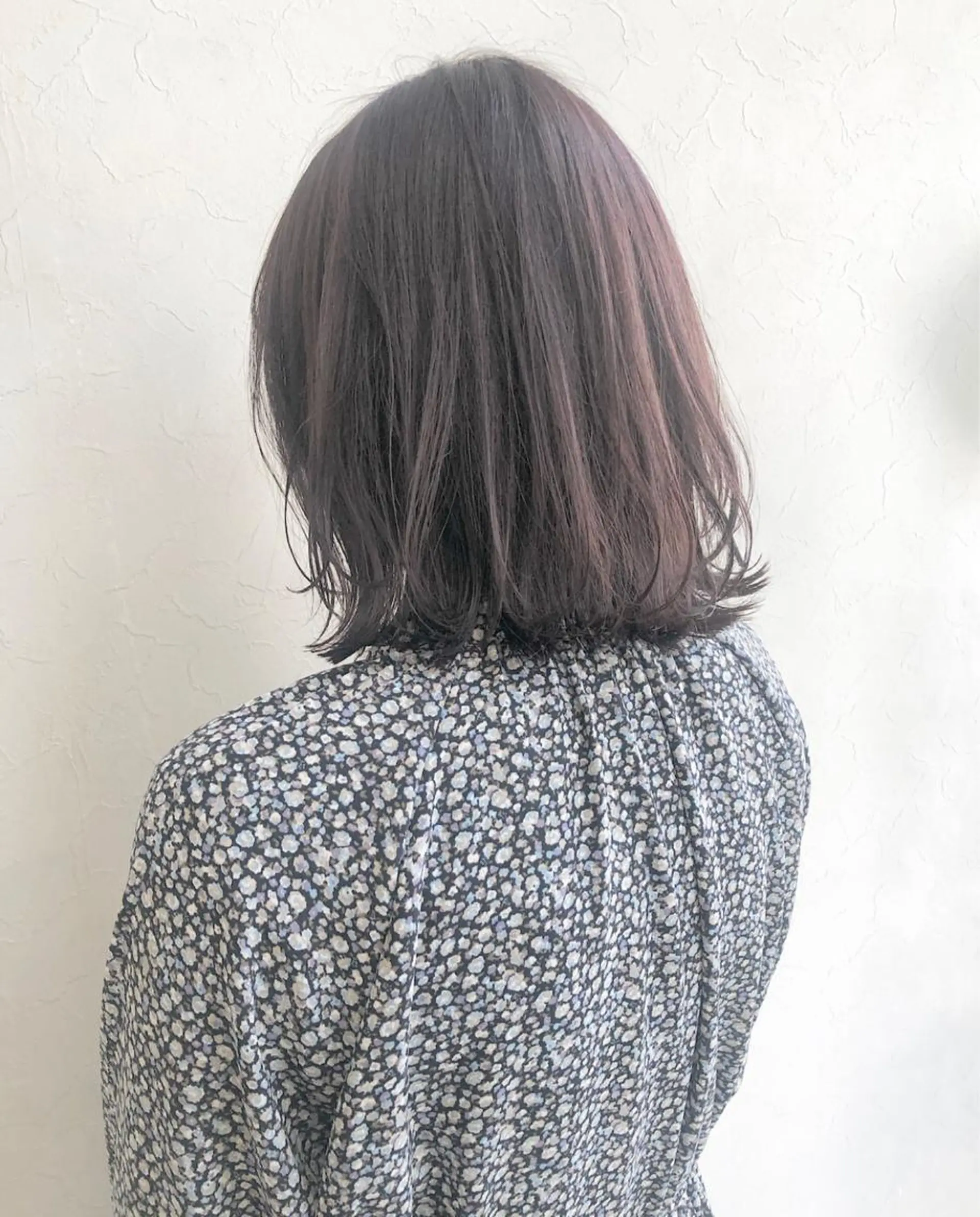 ミディアム カラー カット 縮毛矯正 トリートメント nakahara madokaのヘアスタイル