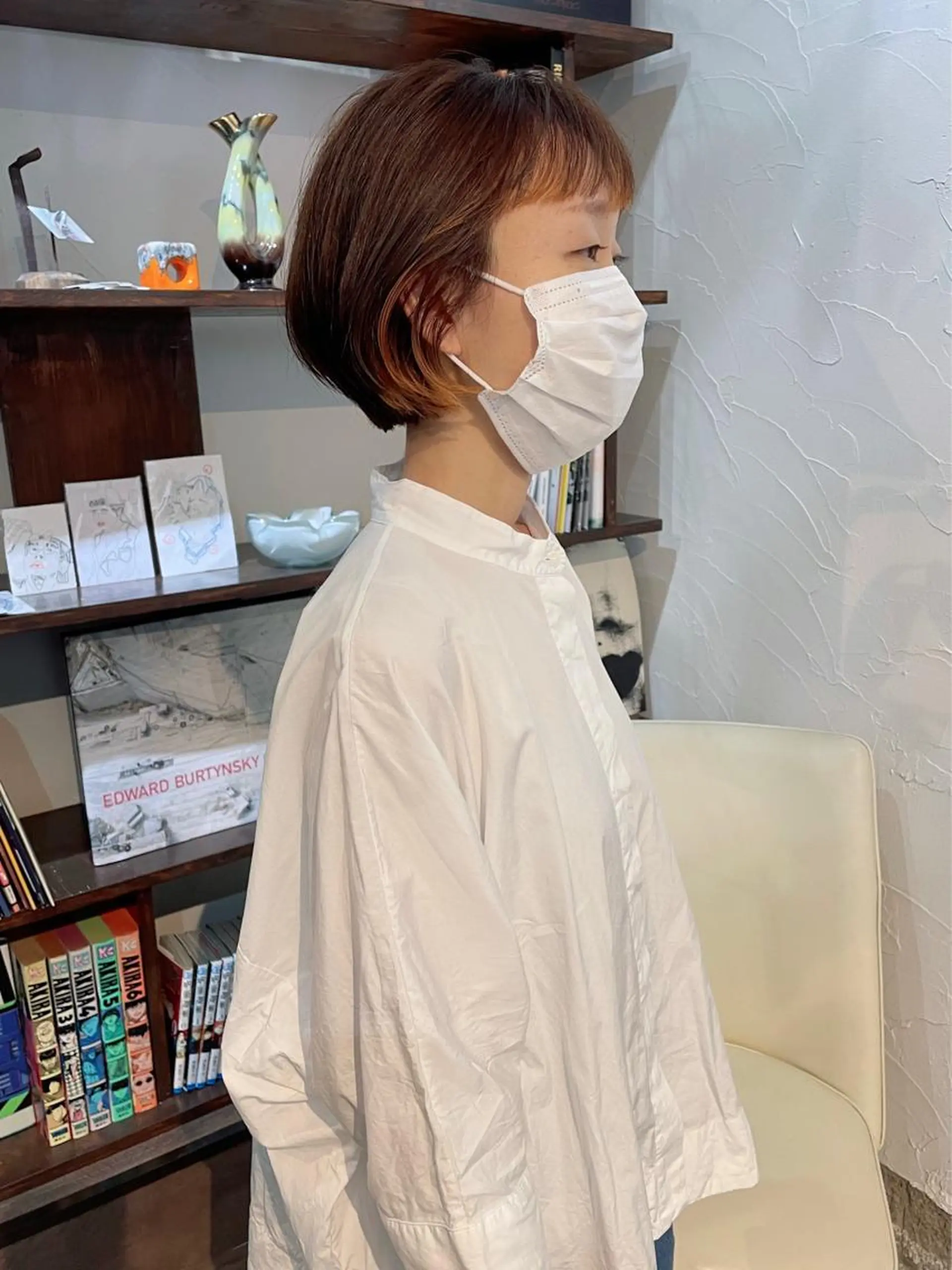 ショート カラー 高橋 愛美のヘアスタイル