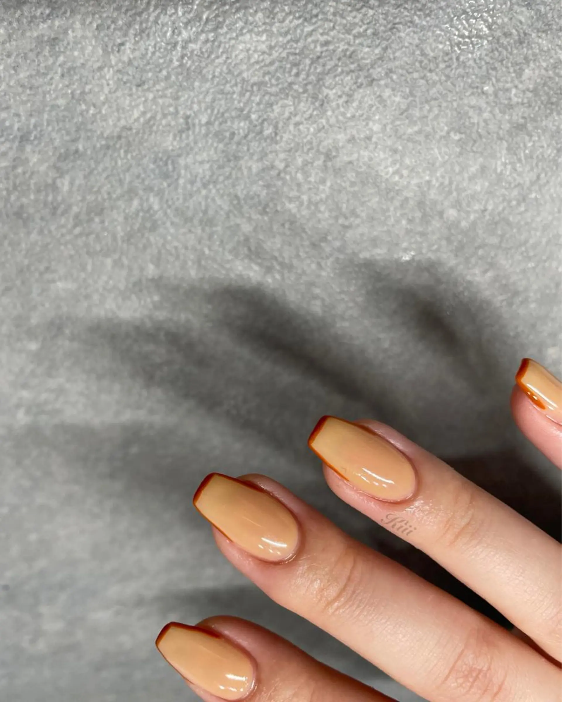 ネイル シンプルネイル ハンドネイル フットネイル kiii.__ ✴︎*のネイルデザイン