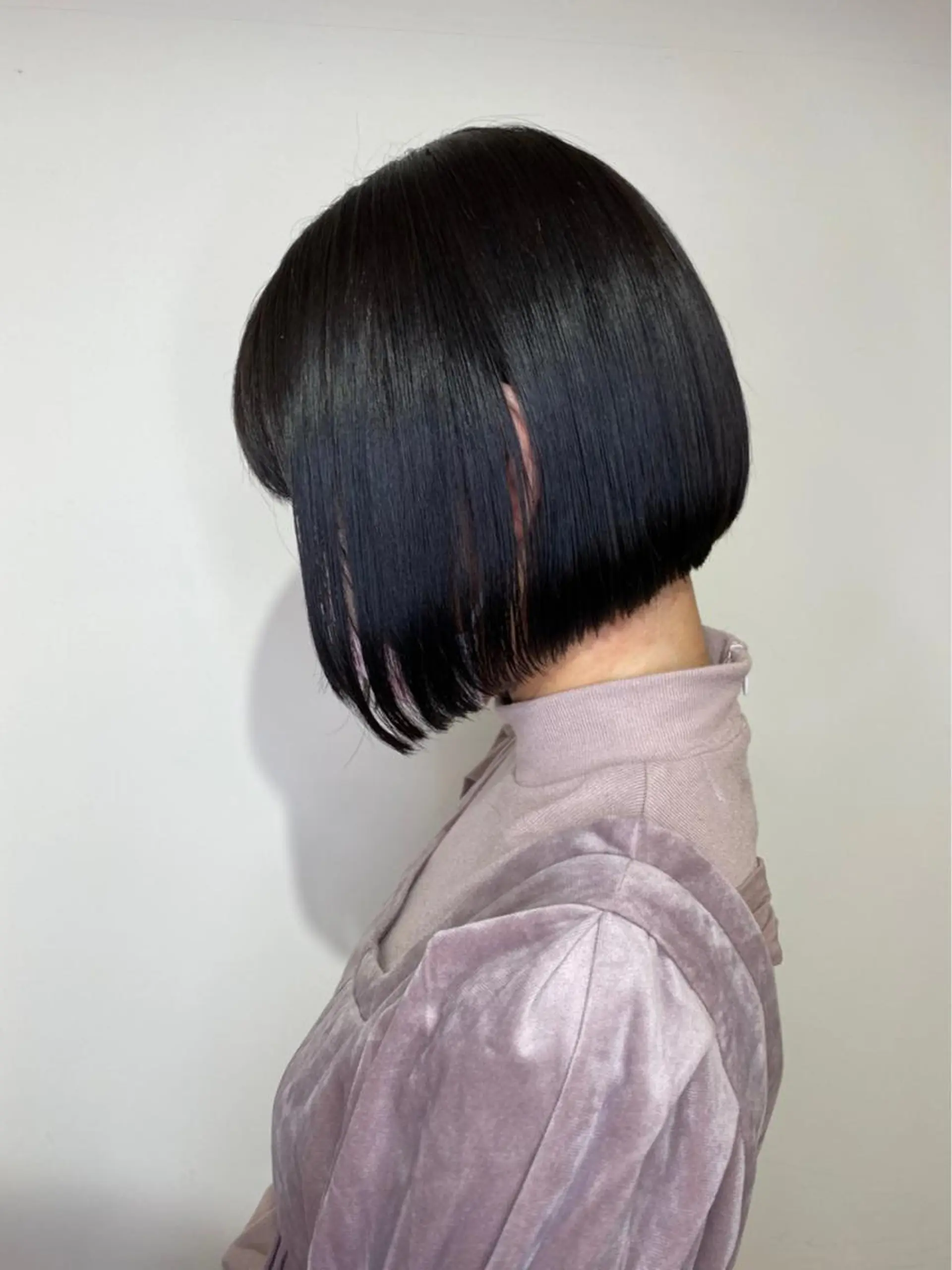 ショート 前下がりボブ ボブ 小川 美奈のヘアスタイル