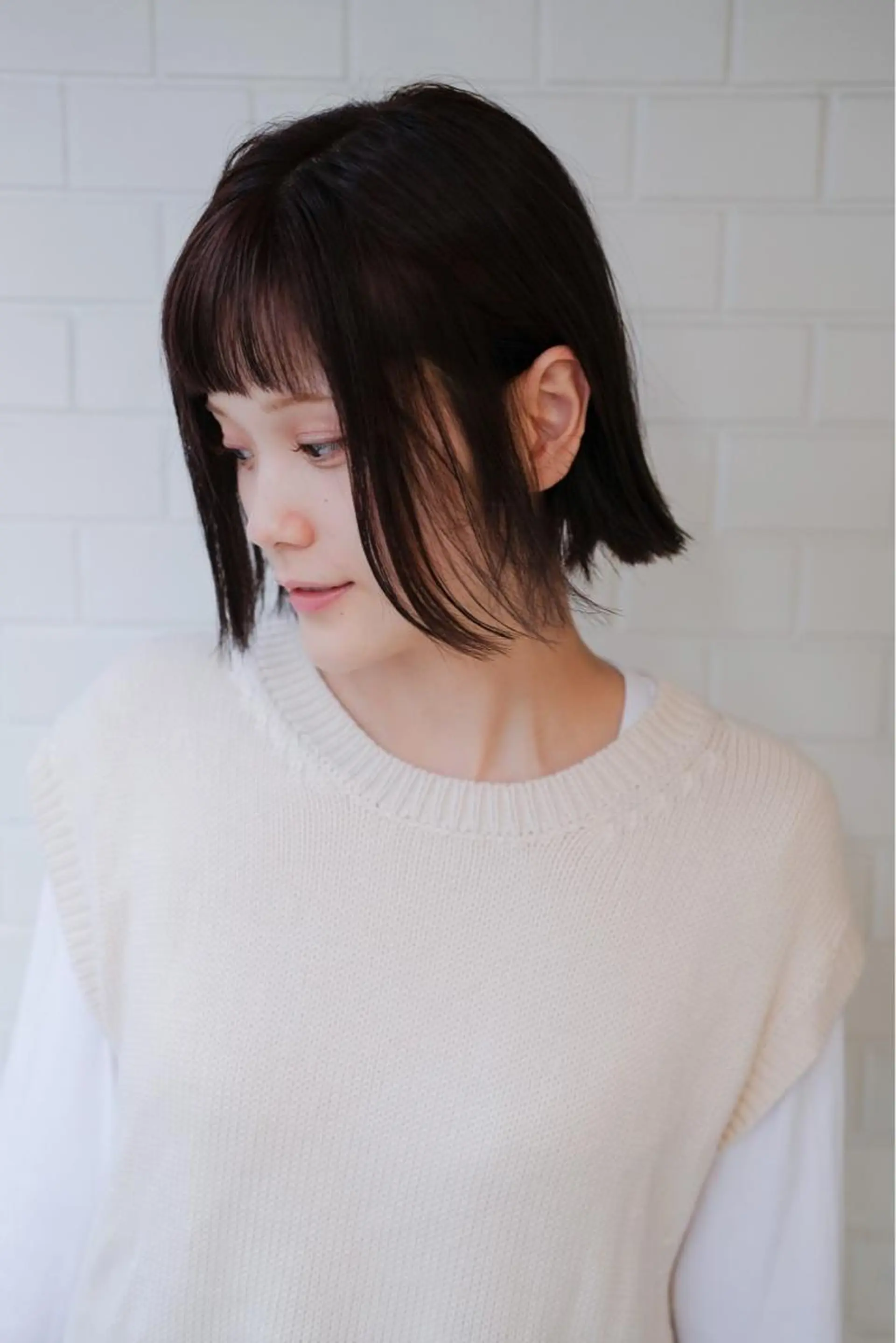 ミディアム トリートメント ゆ みのヘアスタイル