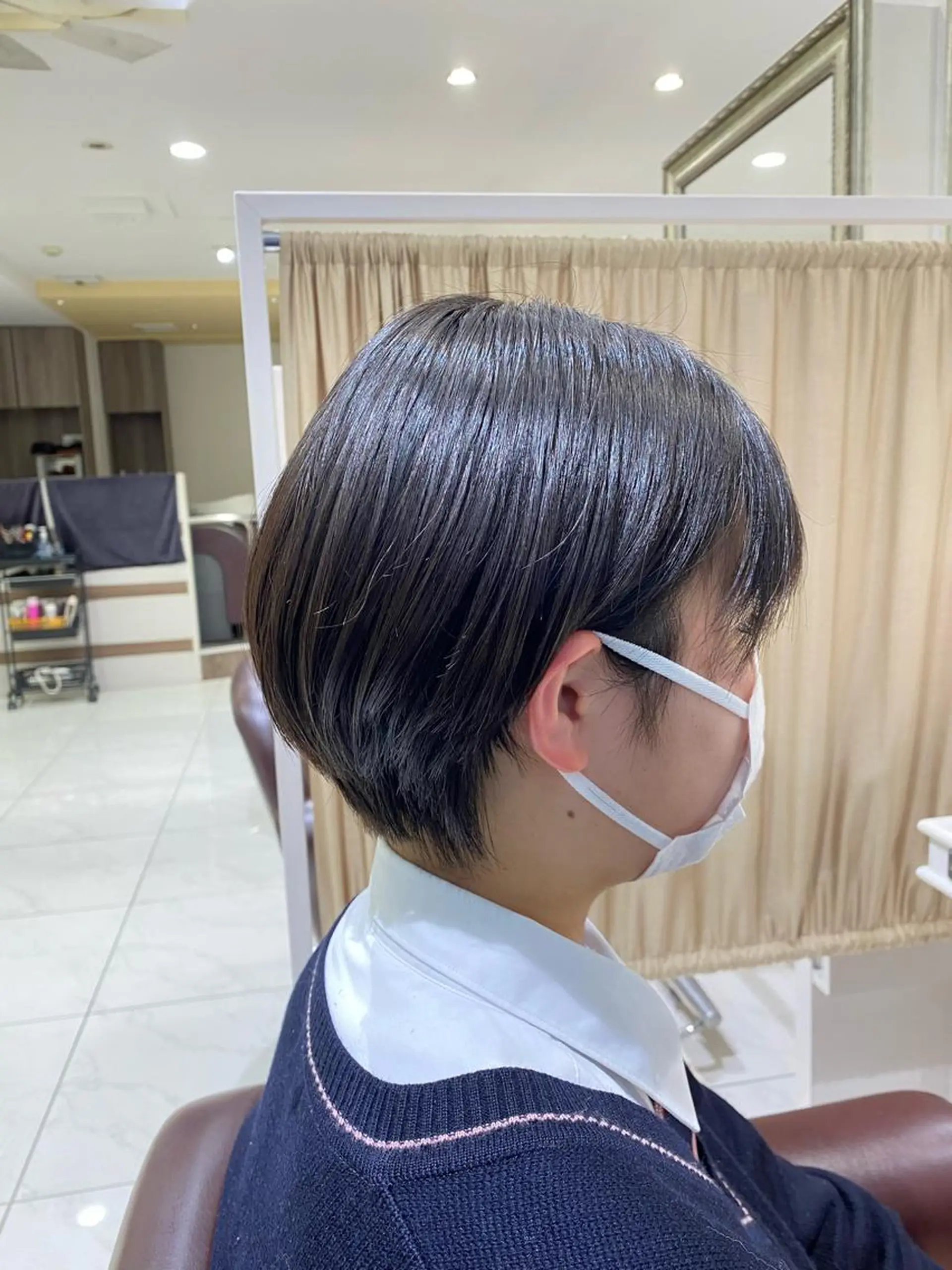 ショート カット 佐々木 拓海のヘアスタイル