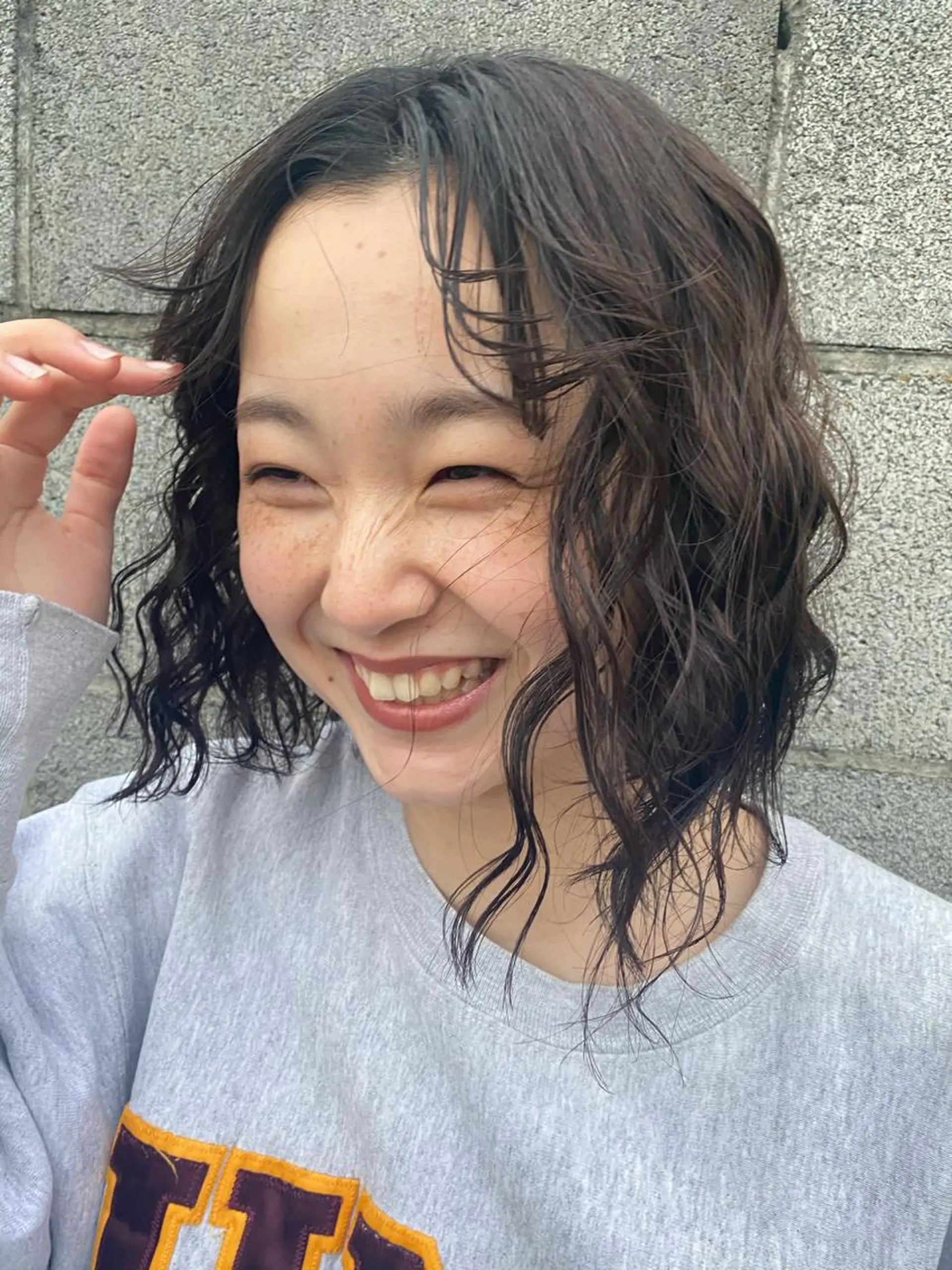 ショート カラー パーマ ヘアアレンジ パーマ指名No1 /namiのヘアスタイル