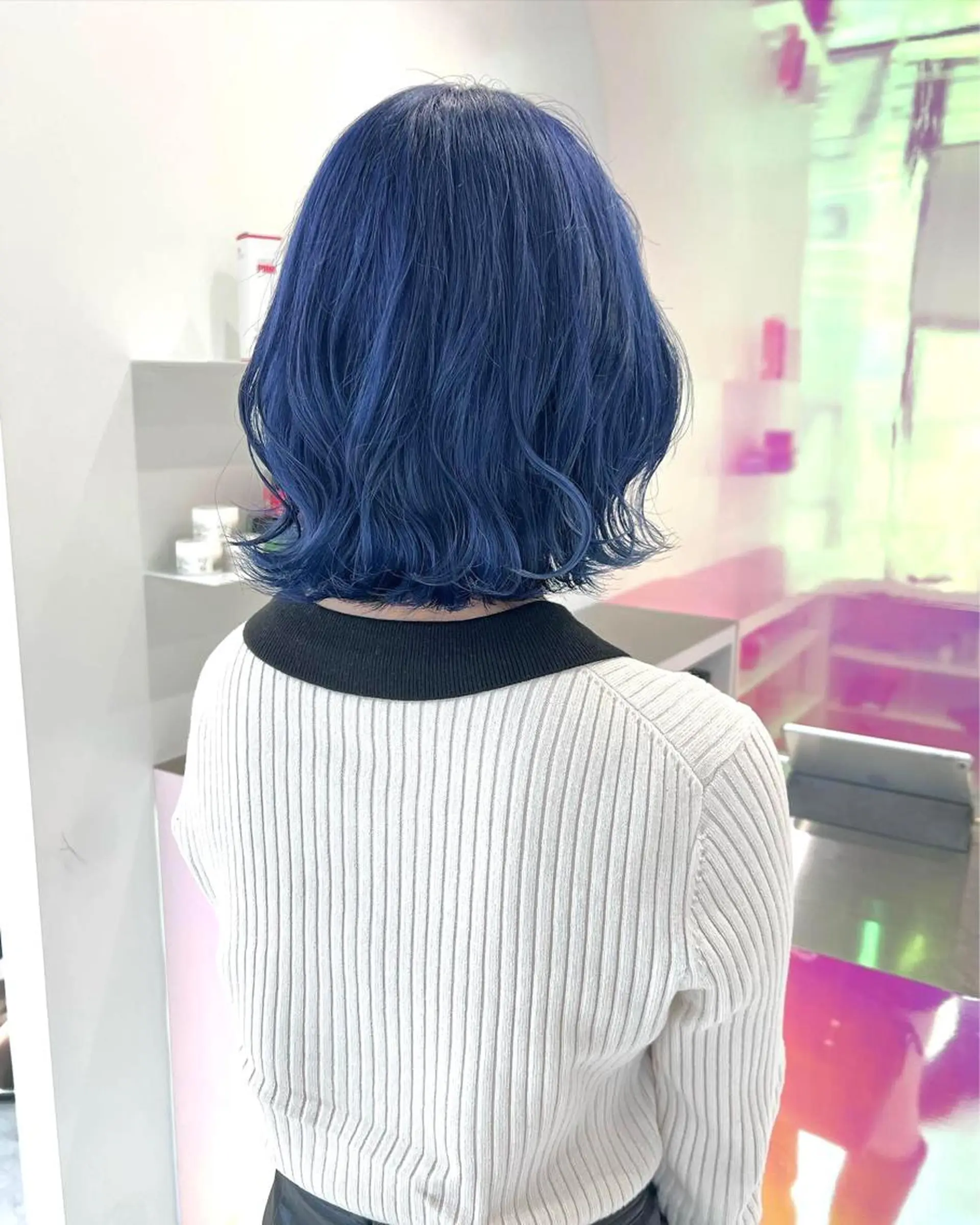 ミディアム カラー レイヤー×透明感カラ ーHAYATOのヘアスタイル