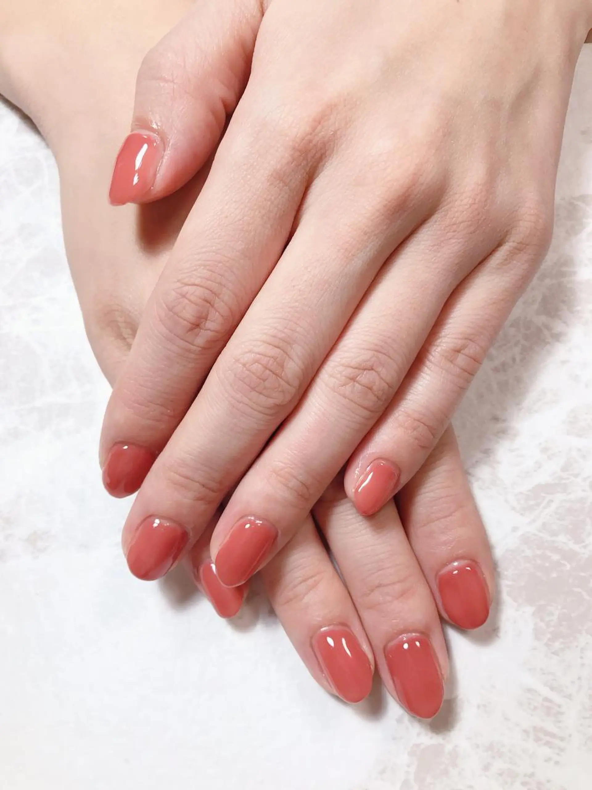 ネイル ワンカラーネイル sereha nailのネイルデザイン