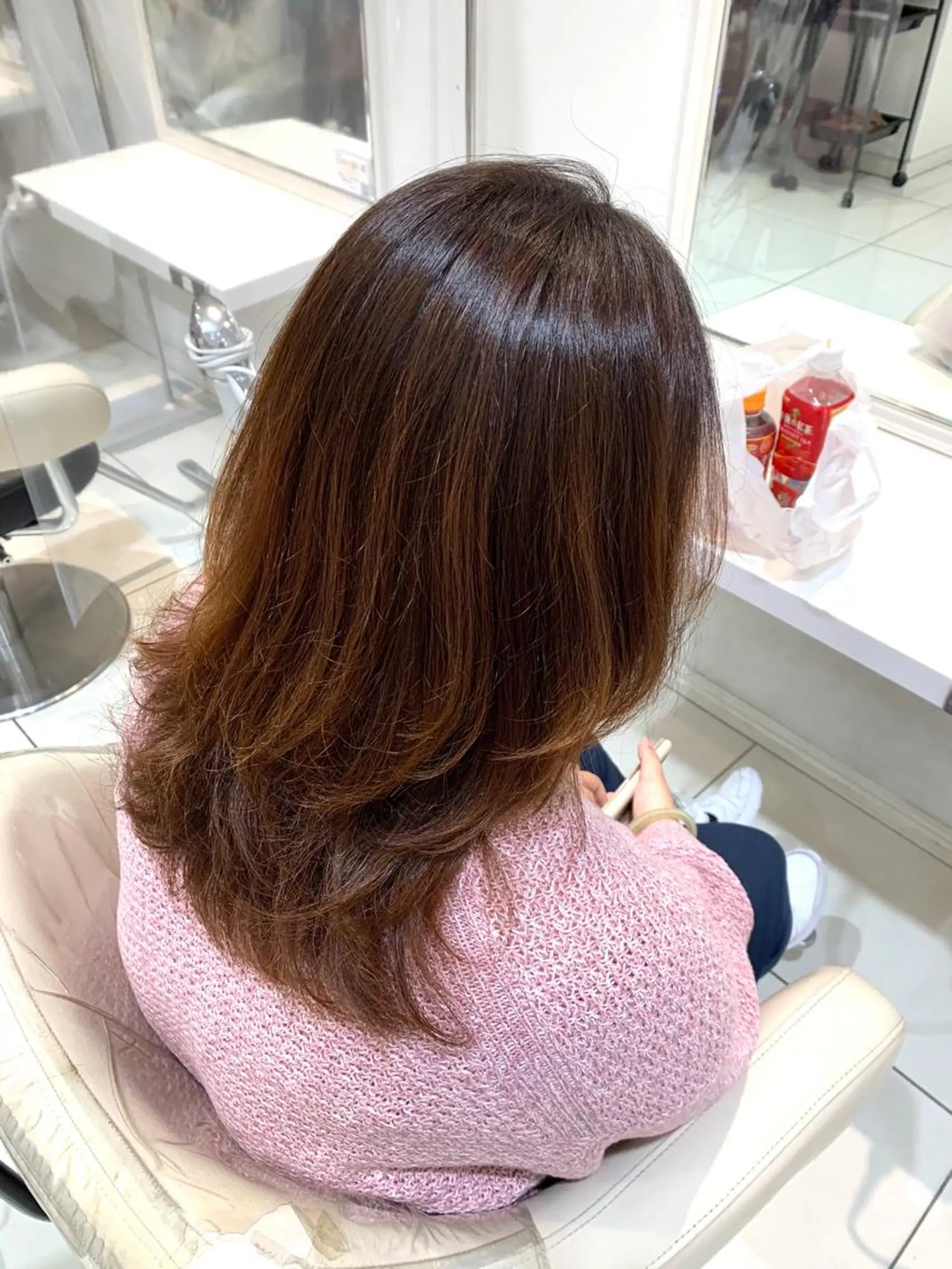 ロング 金澤 夏海のヘアスタイル