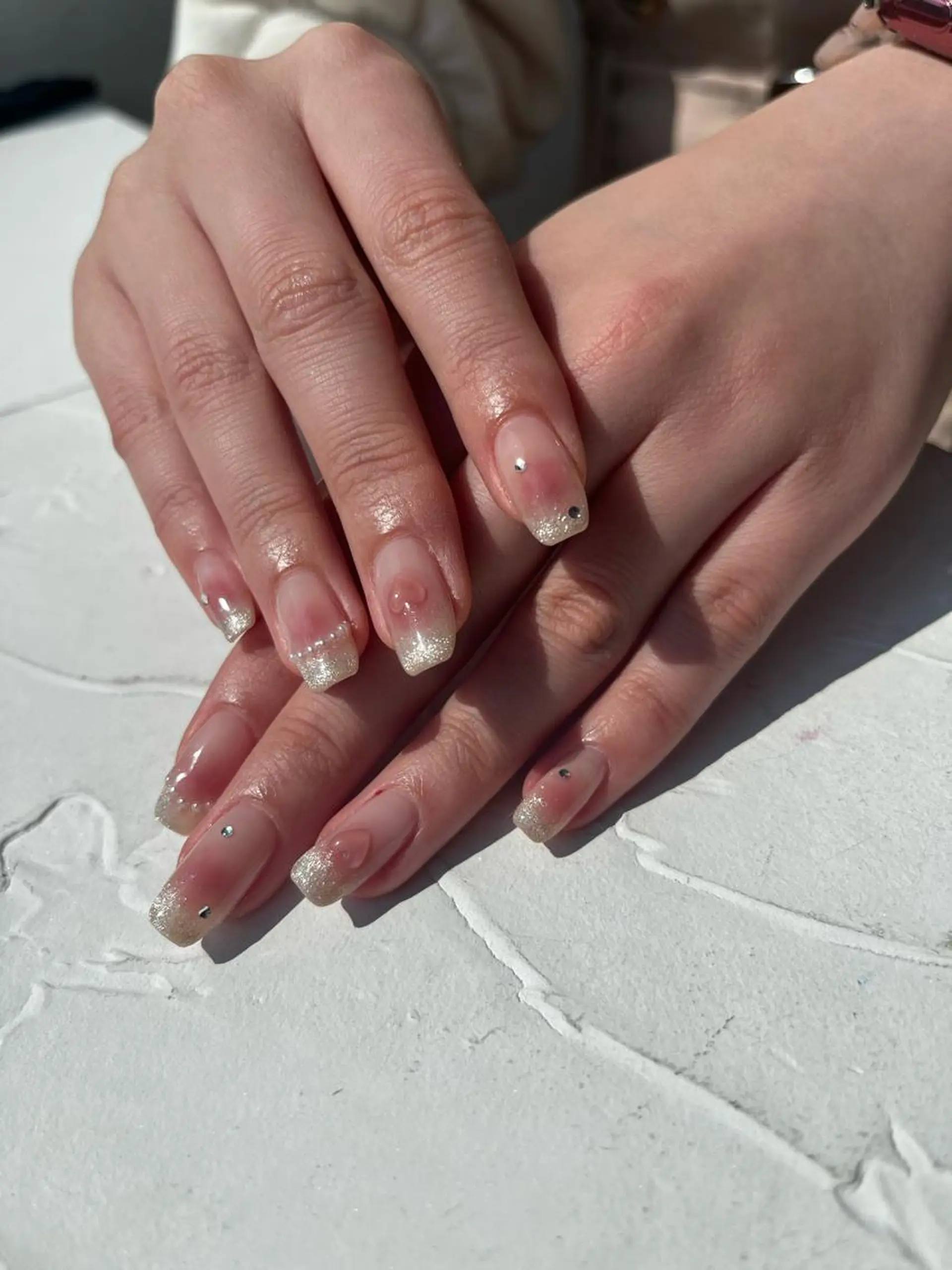 ネイル 持ち込み 小川 奈々花のネイルデザイン