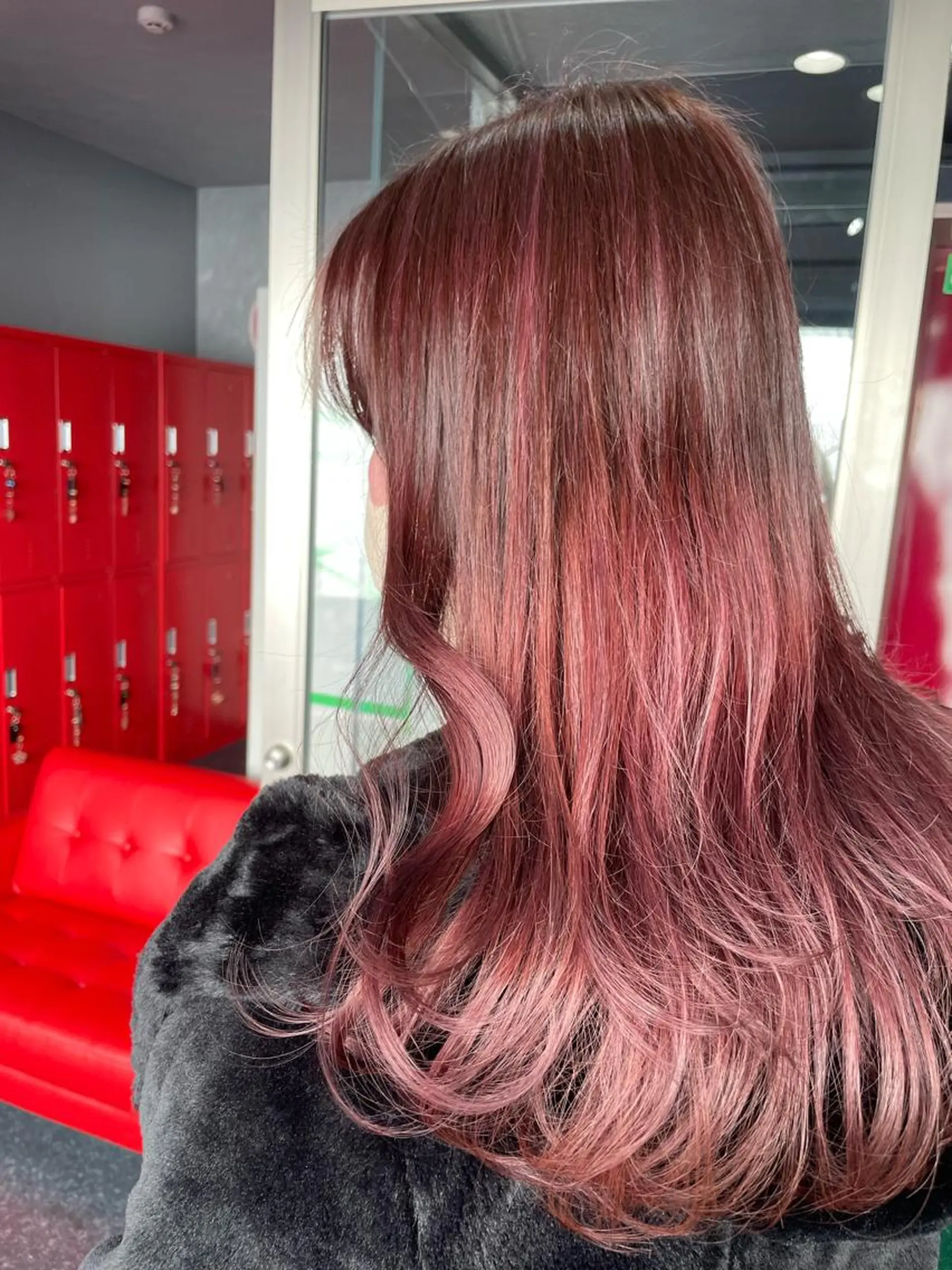 ロング ハイライト ヘアカラー トリートメント hair salon Lihina所属・韓国ヘア🇰🇷 FUMINAのヘアスタイル