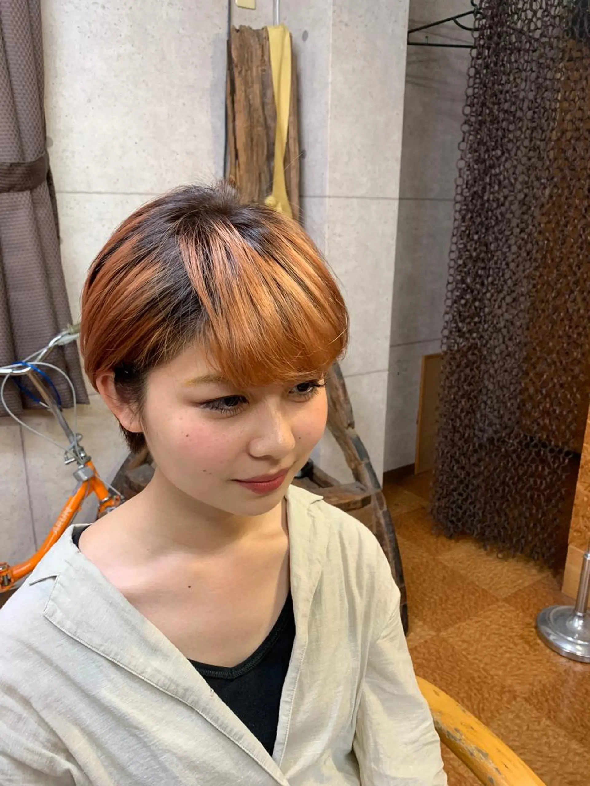 ショート カット ヘアカラー トリートメント リバティークルー初石店所属・似合わせカット/ボブ 𓍼澁谷礼一のヘアスタイル