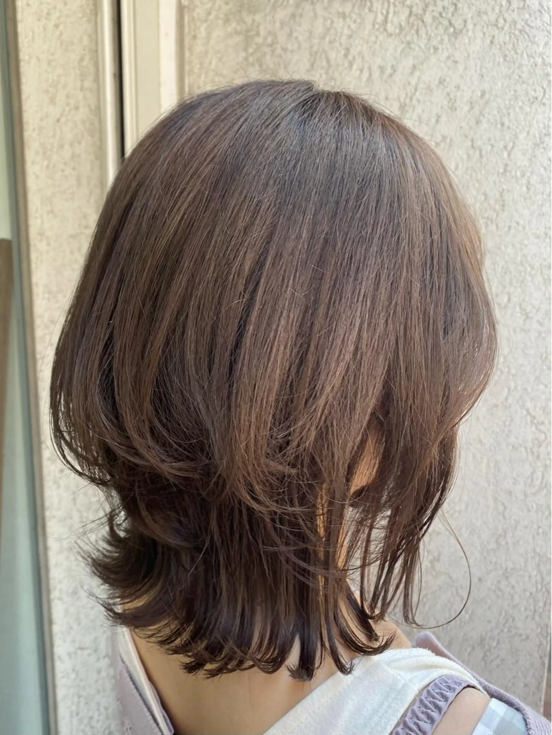 ミディアム カラー カット ヘアカラー haru .のヘアスタイル