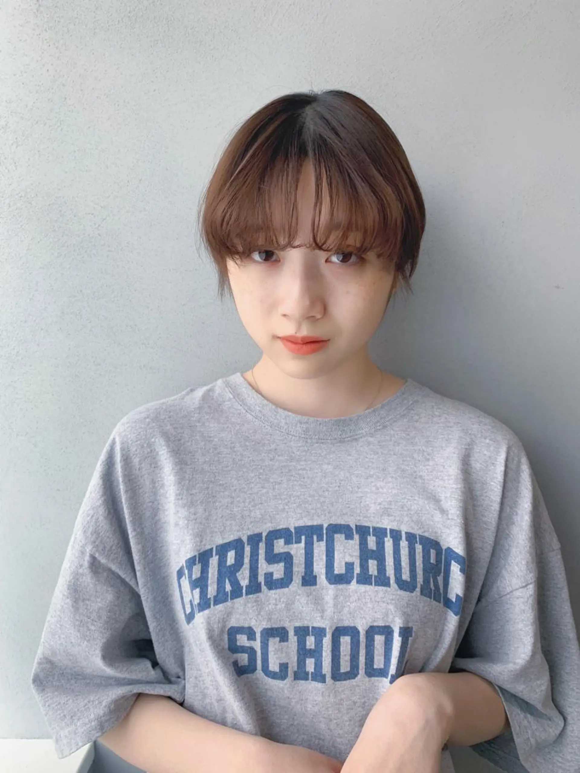 ショート キッズ ボブパーマコテ巻き風 パーマNo1深江秀平のヘアスタイル