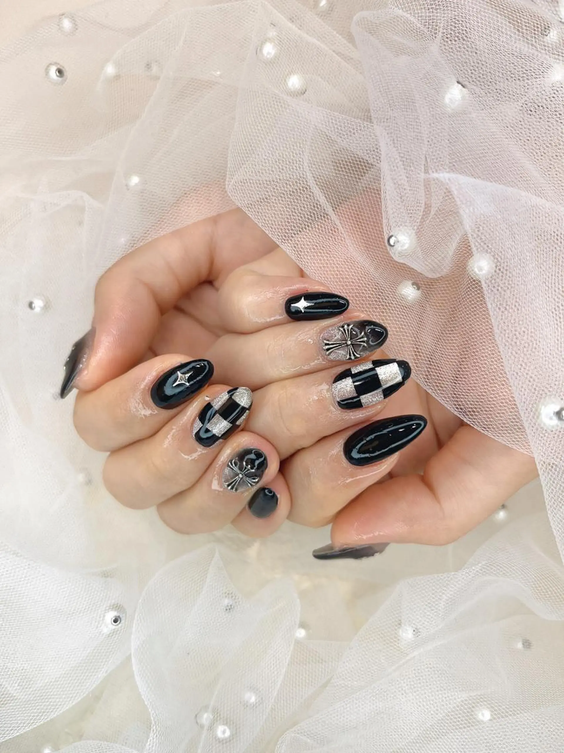 ネイル アートネイル フラッシュネイル フラワーネイル フットネイル フレンチネイル Moci Nail Salonのネイルデザイン