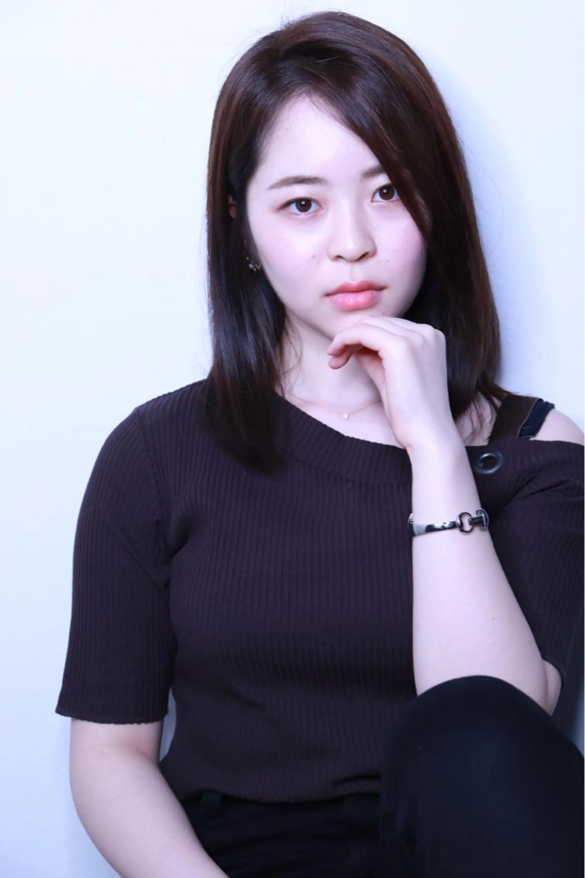 セミロング カラー [店長]加地 峻のヘアスタイル