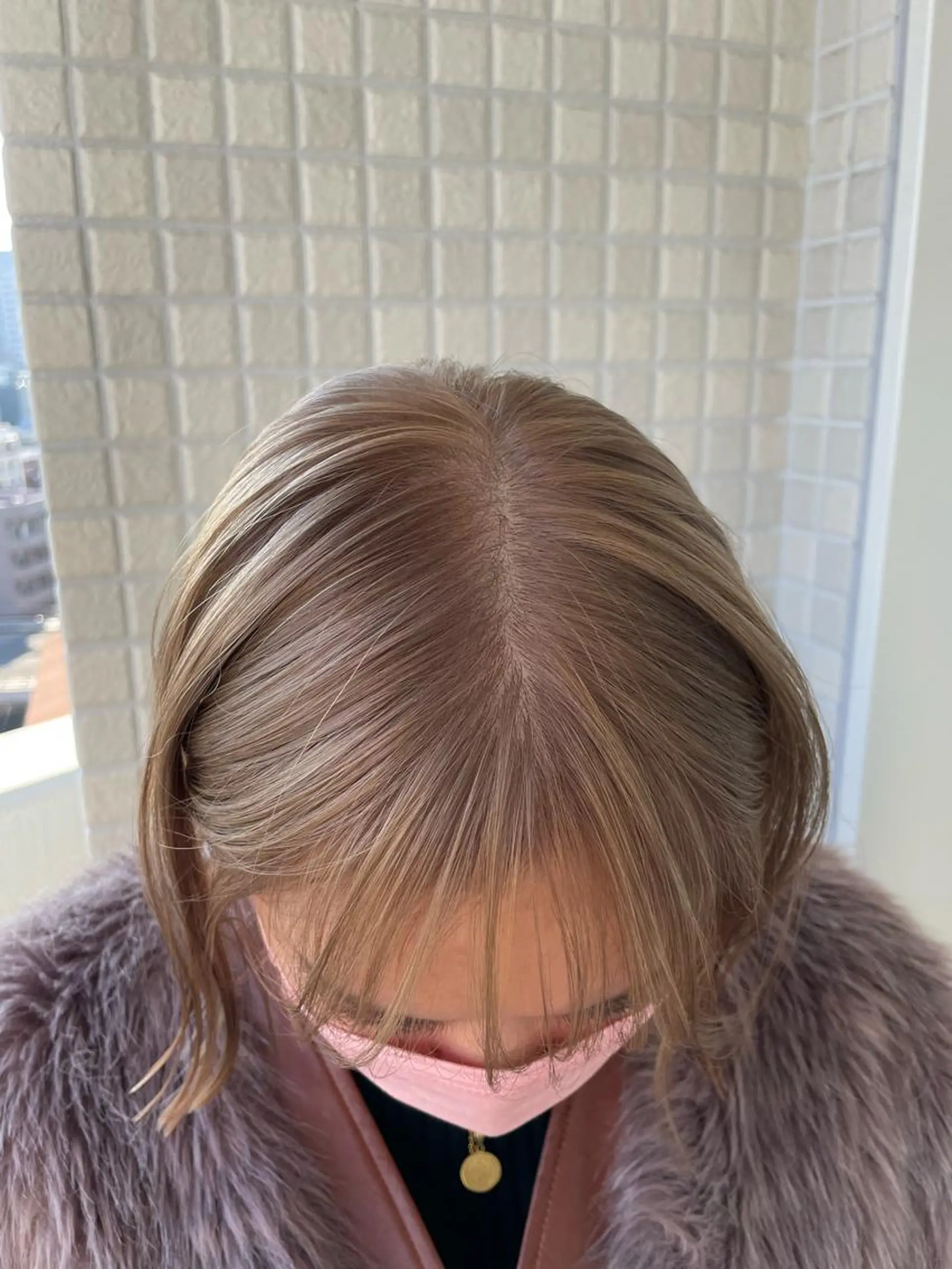 ショート カラー ベージュカラー ミルクティーベージュ ボブ カット ヘアカラー トリートメント ヘアセット メンズ特化 パーマ/オザワのヘアスタイル