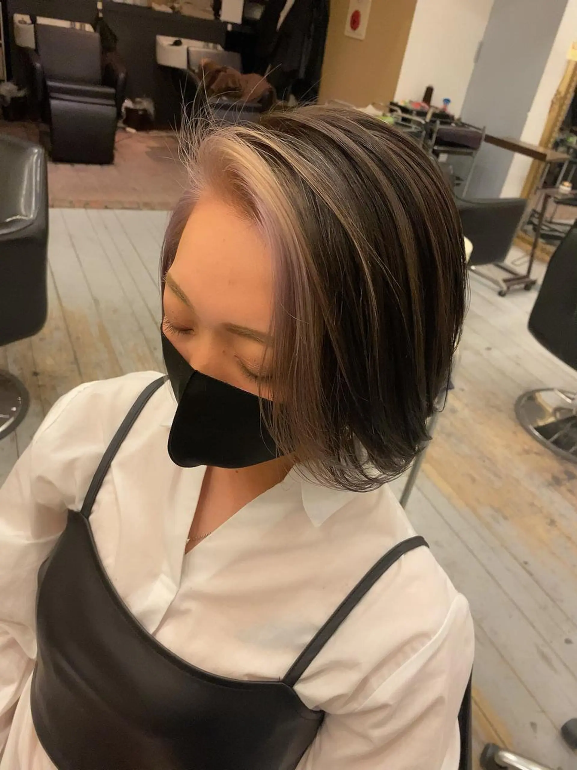 ショート ミストバング 💎JADE GRACE💎のヘアスタイル