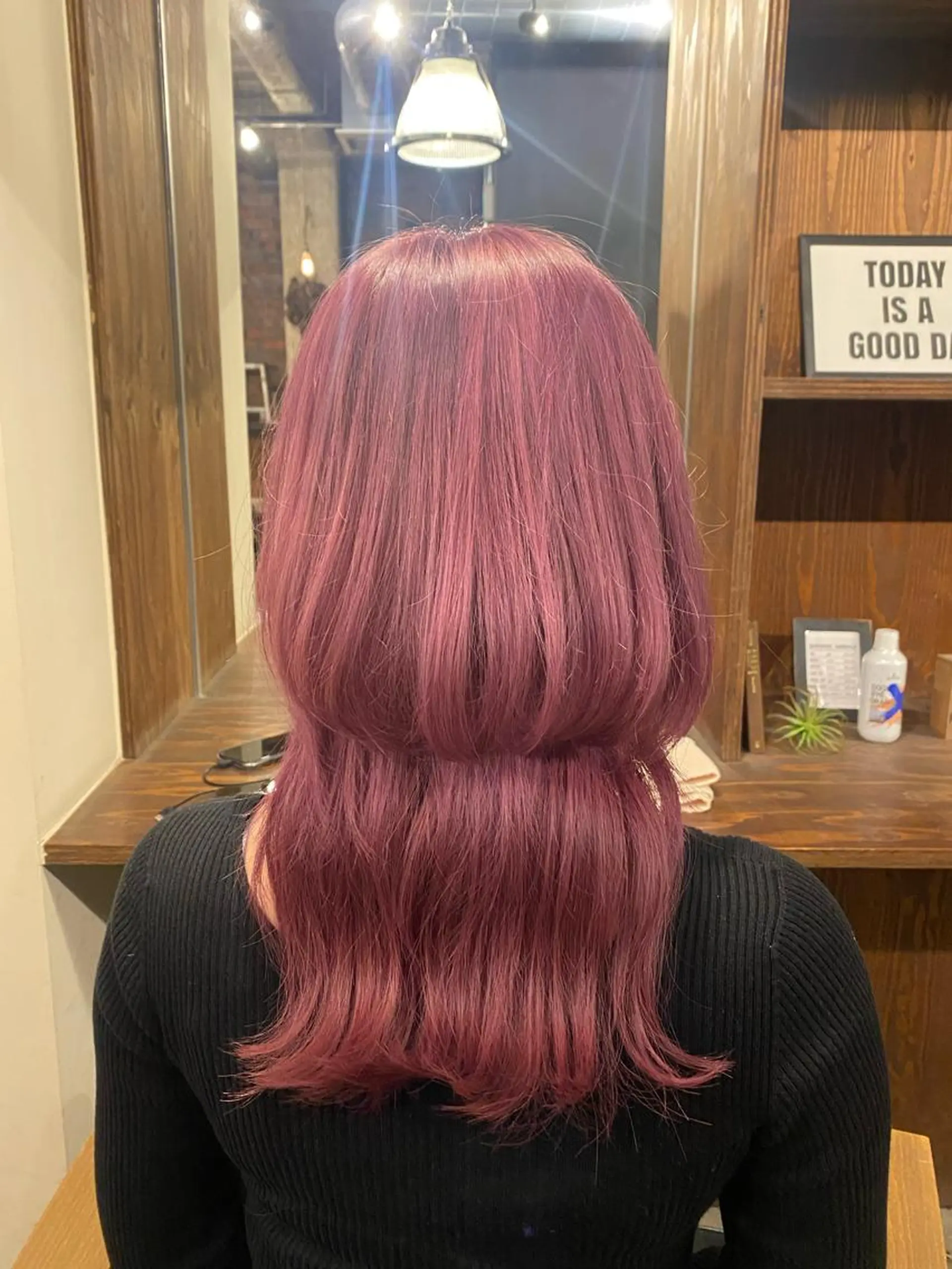 セミロング カラー ヘアアレンジ the BRIDGE 加藤みのりのヘアスタイル