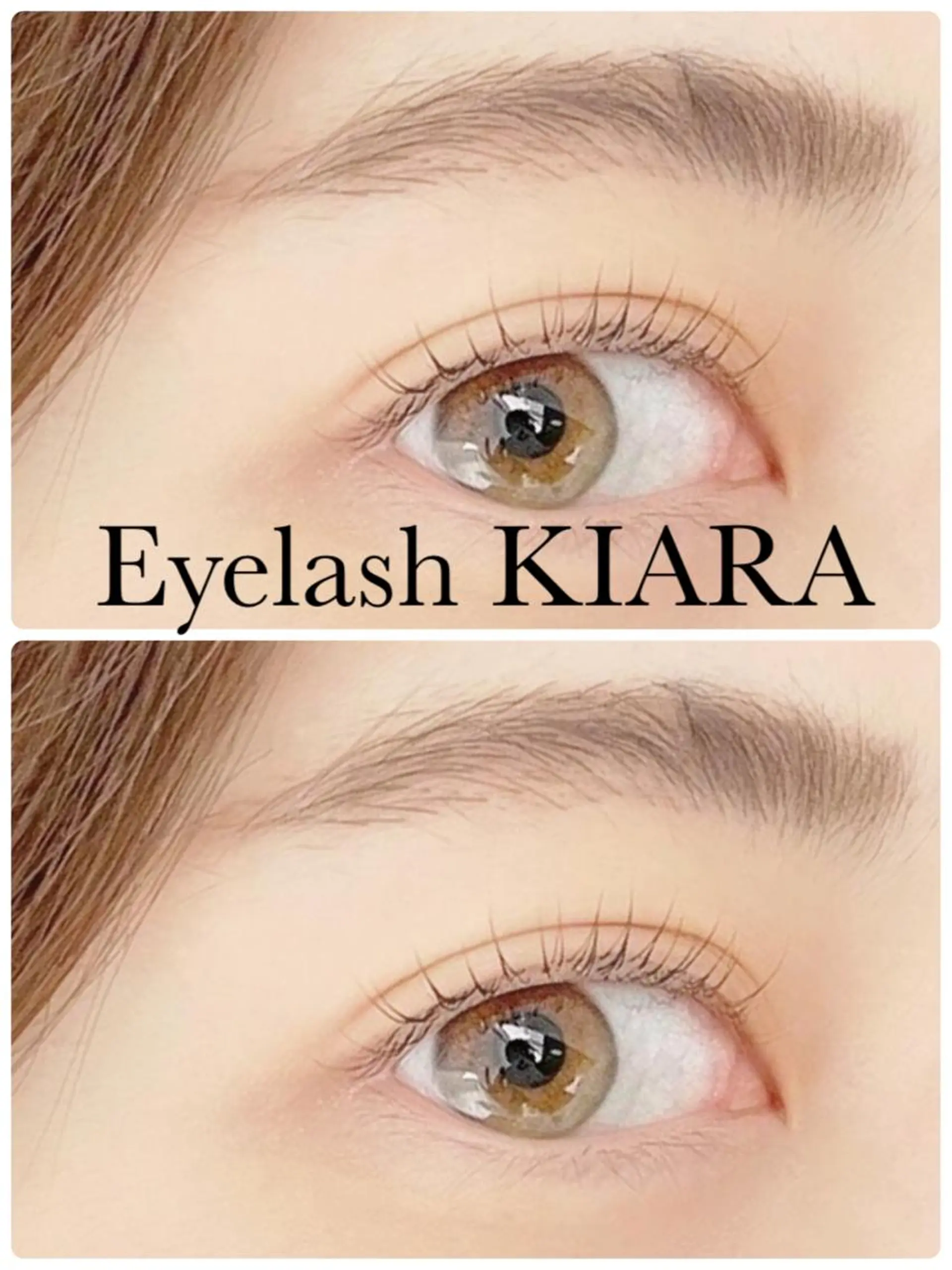 マツエク・マツパ ケラチンラッシュリフト 一重×まつ毛パーマ Nail&Eyelash KIARA所属・閉店 しましたのマツエク・マツパデザイン