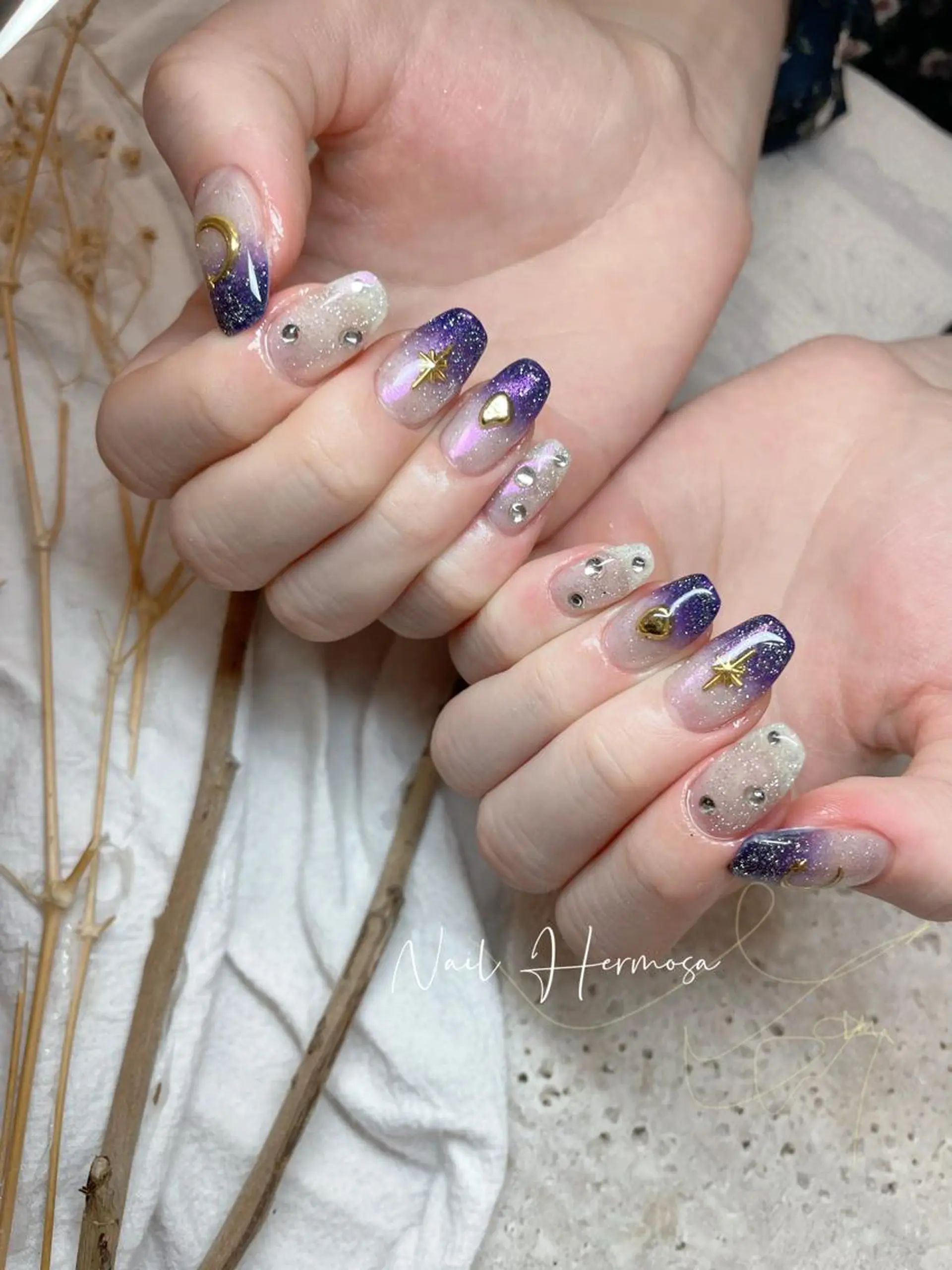 ネイル 長さ出し フラッシュネイル フットネイル ジェルネイル マグネットネイル ハンドネイル ネイル エルモサのネイルデザイン