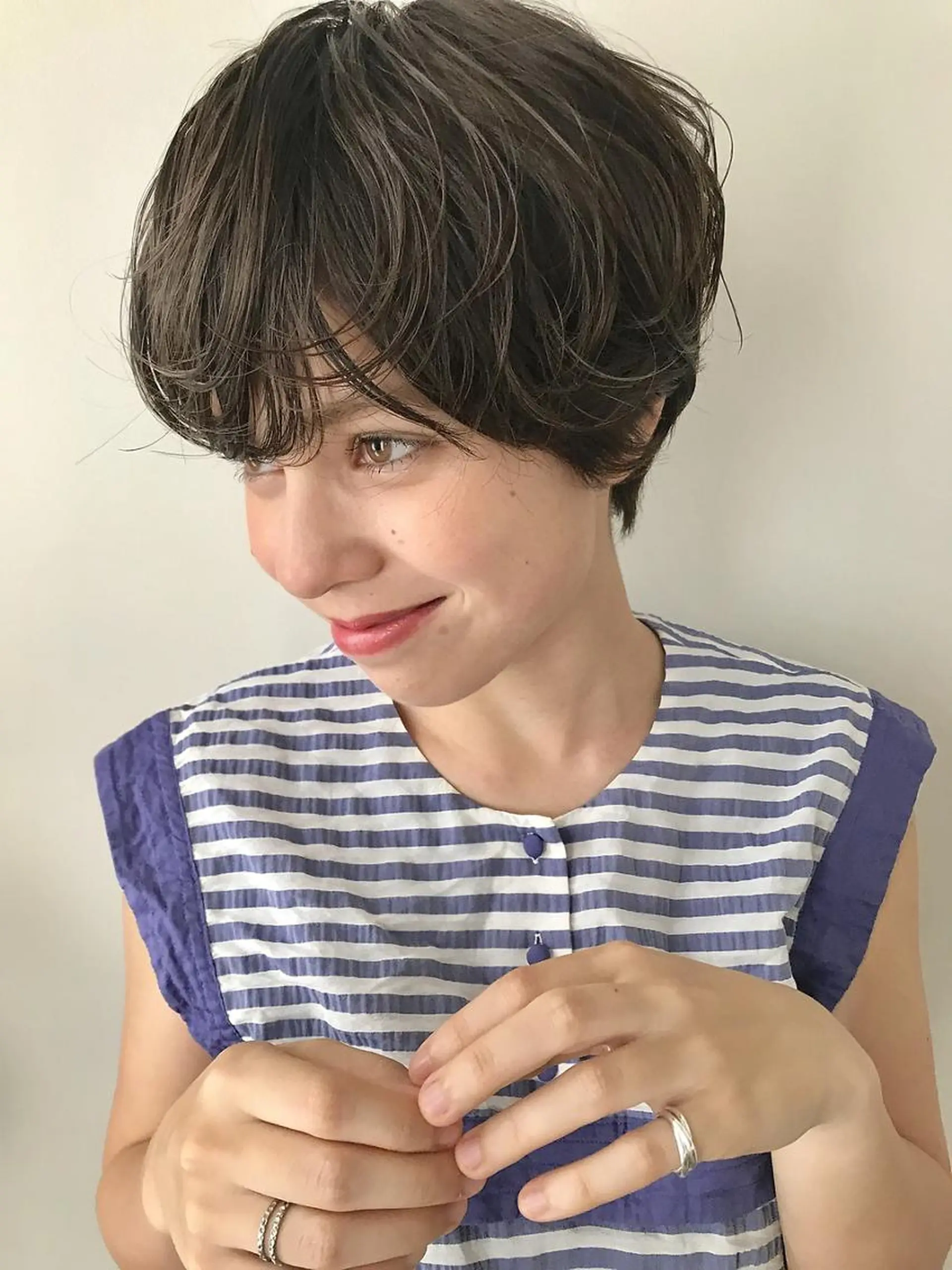 ショート 韓国/髪質改善💘 櫻井かれんのヘアスタイル