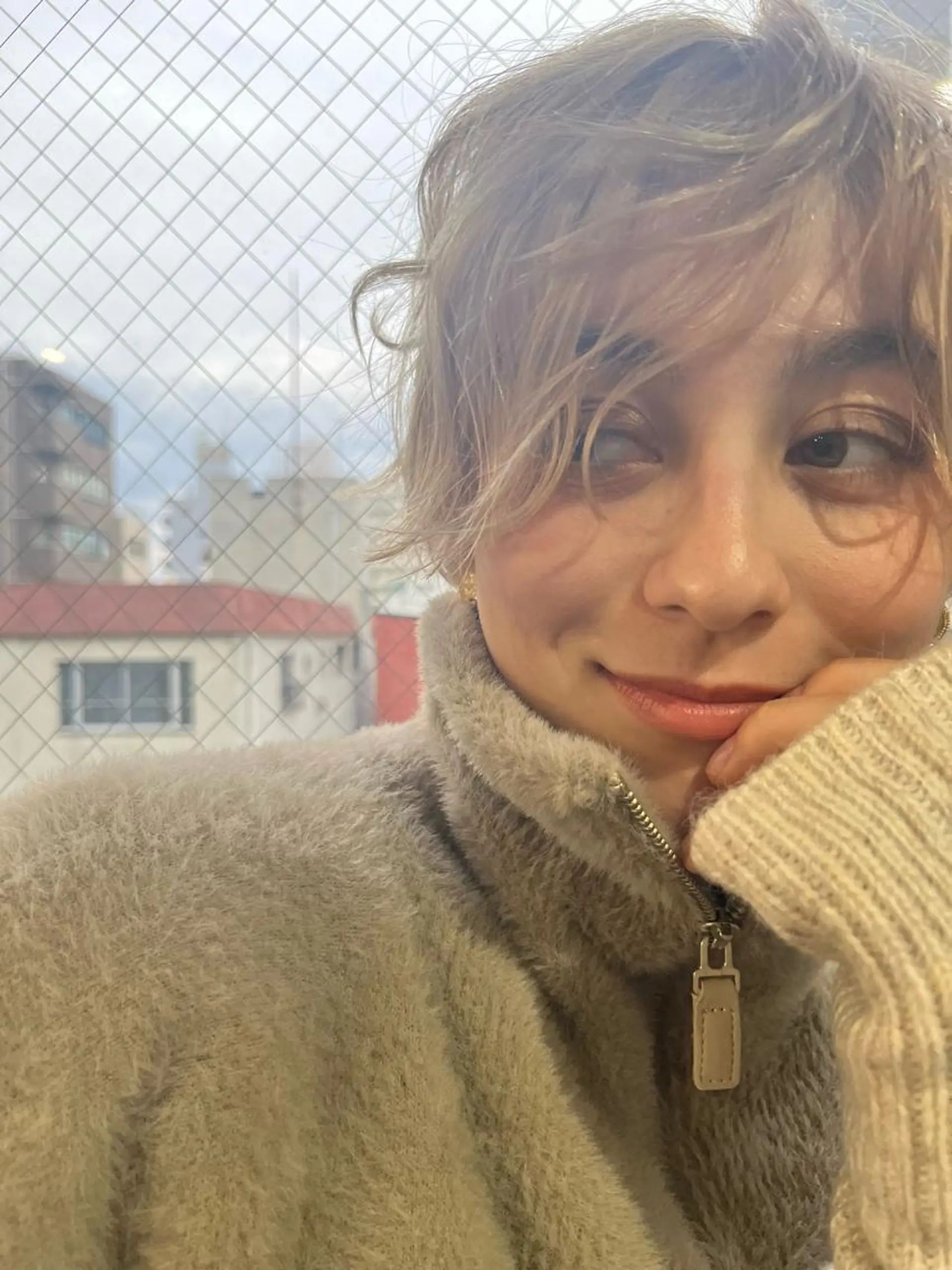 ショート ✨艶感/透け感✨Sherry所属・艶髪/ハイトーン Sherryのヘアスタイル