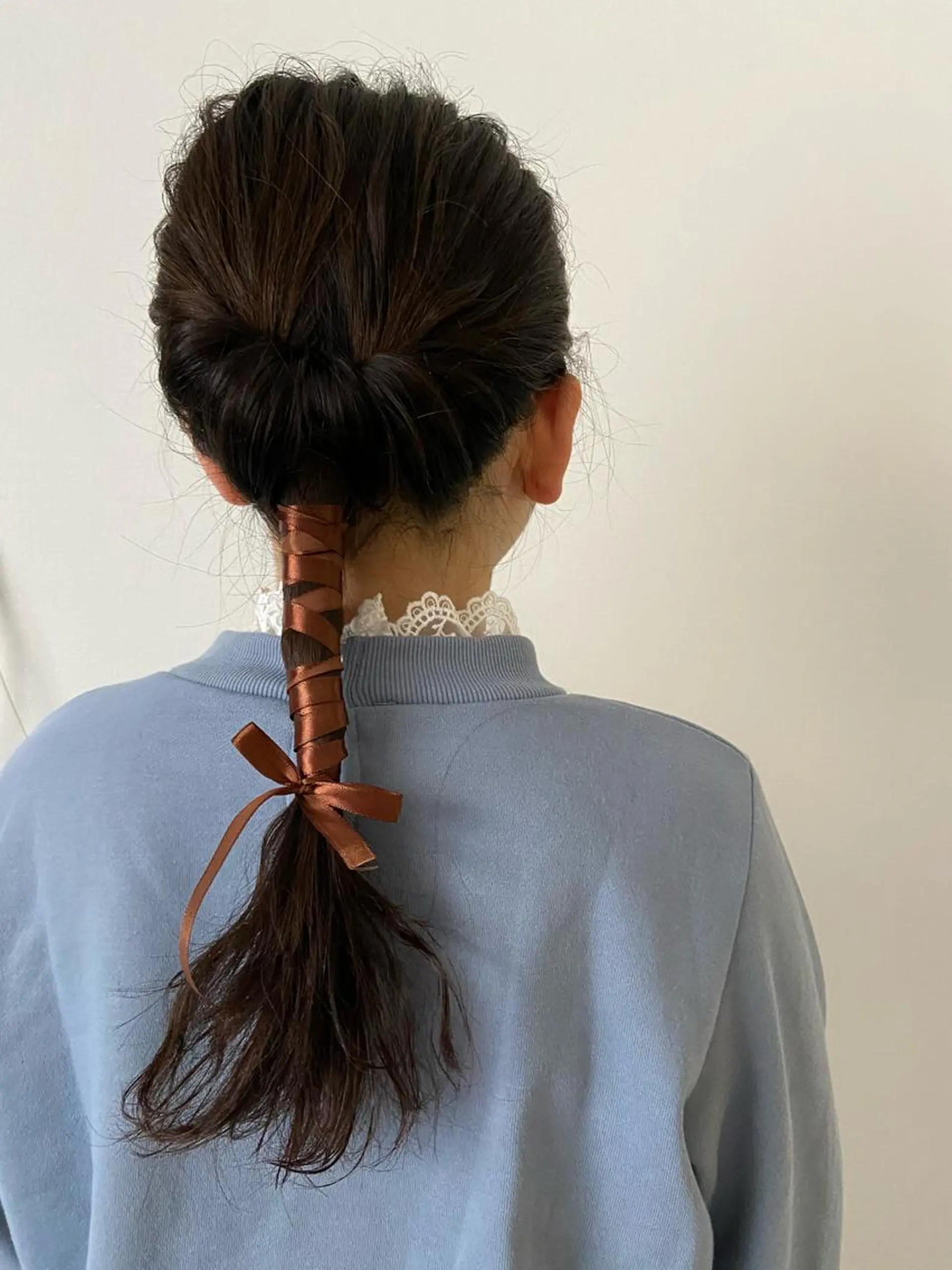 セミロング ヘアアレンジ なかまみさと 🌼極上ヘッドスパのヘアスタイル