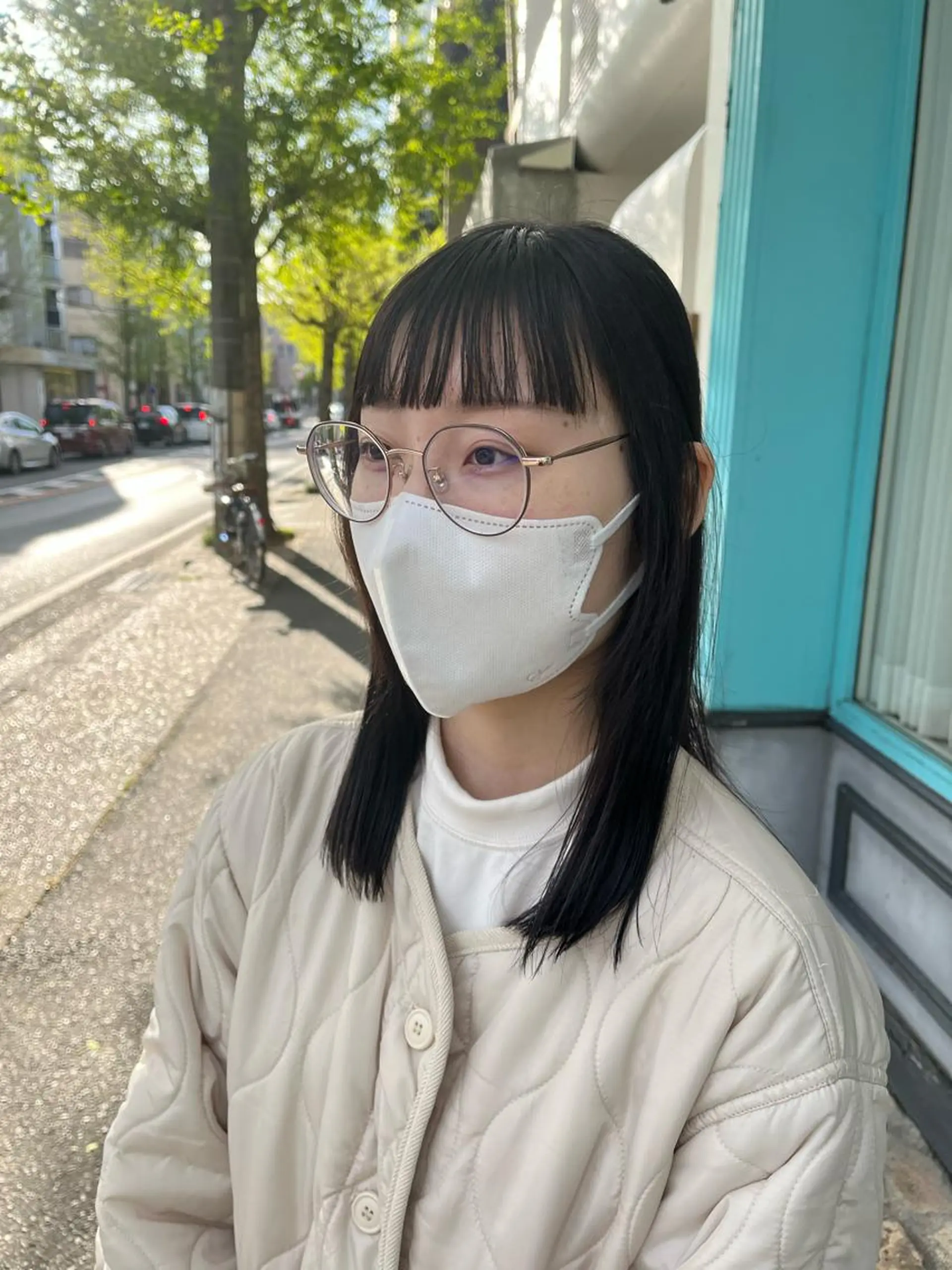 セミロング カラー yuki／ Cielのヘアスタイル