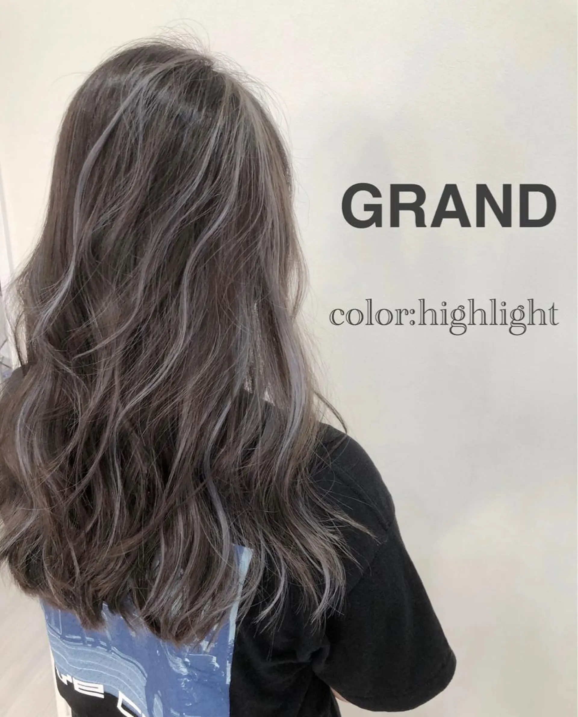 ロング ヘアカラー aura所属・ashida yuukiのヘアスタイル