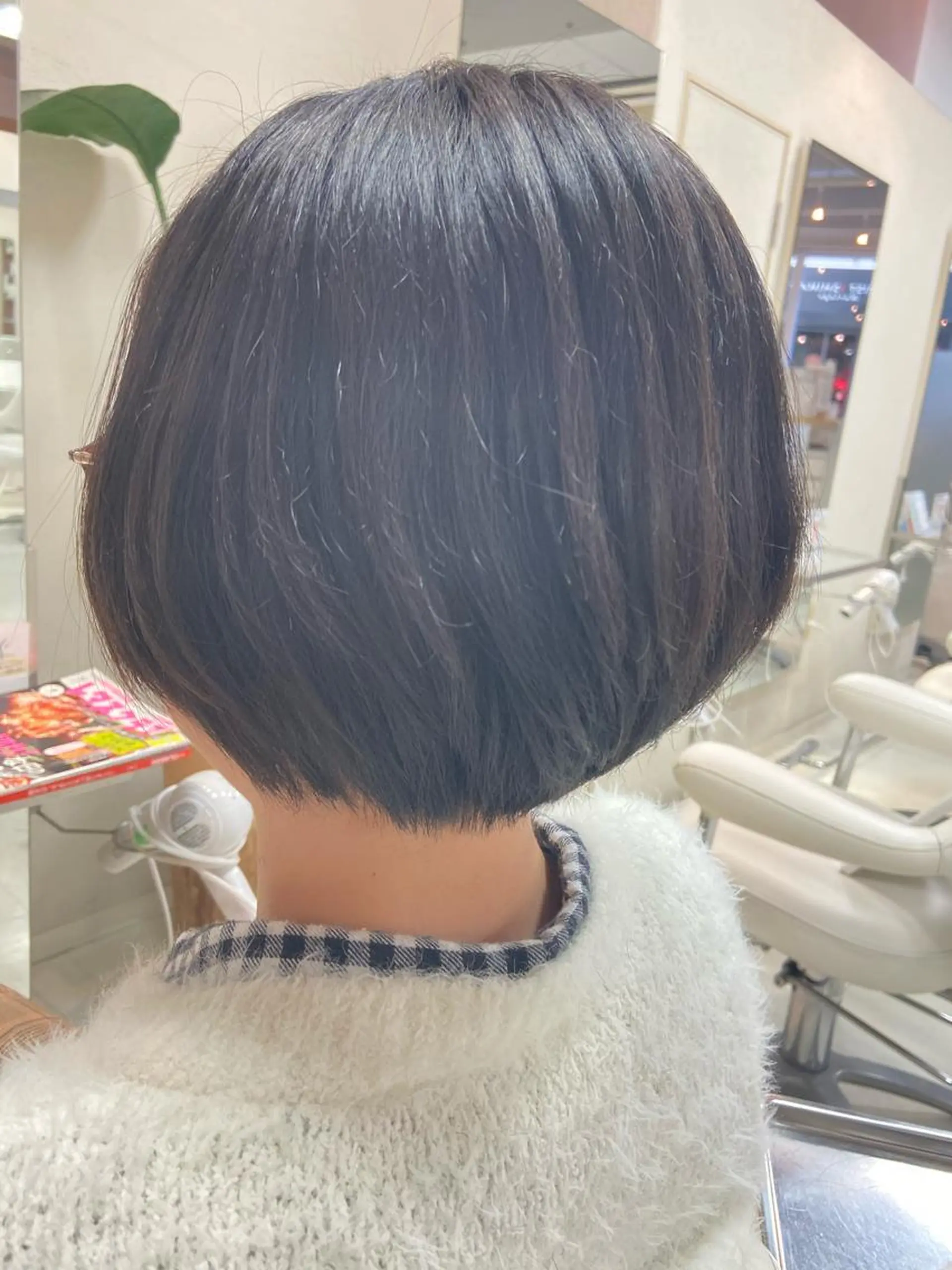 ショート ショートボブ ボブ ショートヘア 菊地 美憂のヘアスタイル