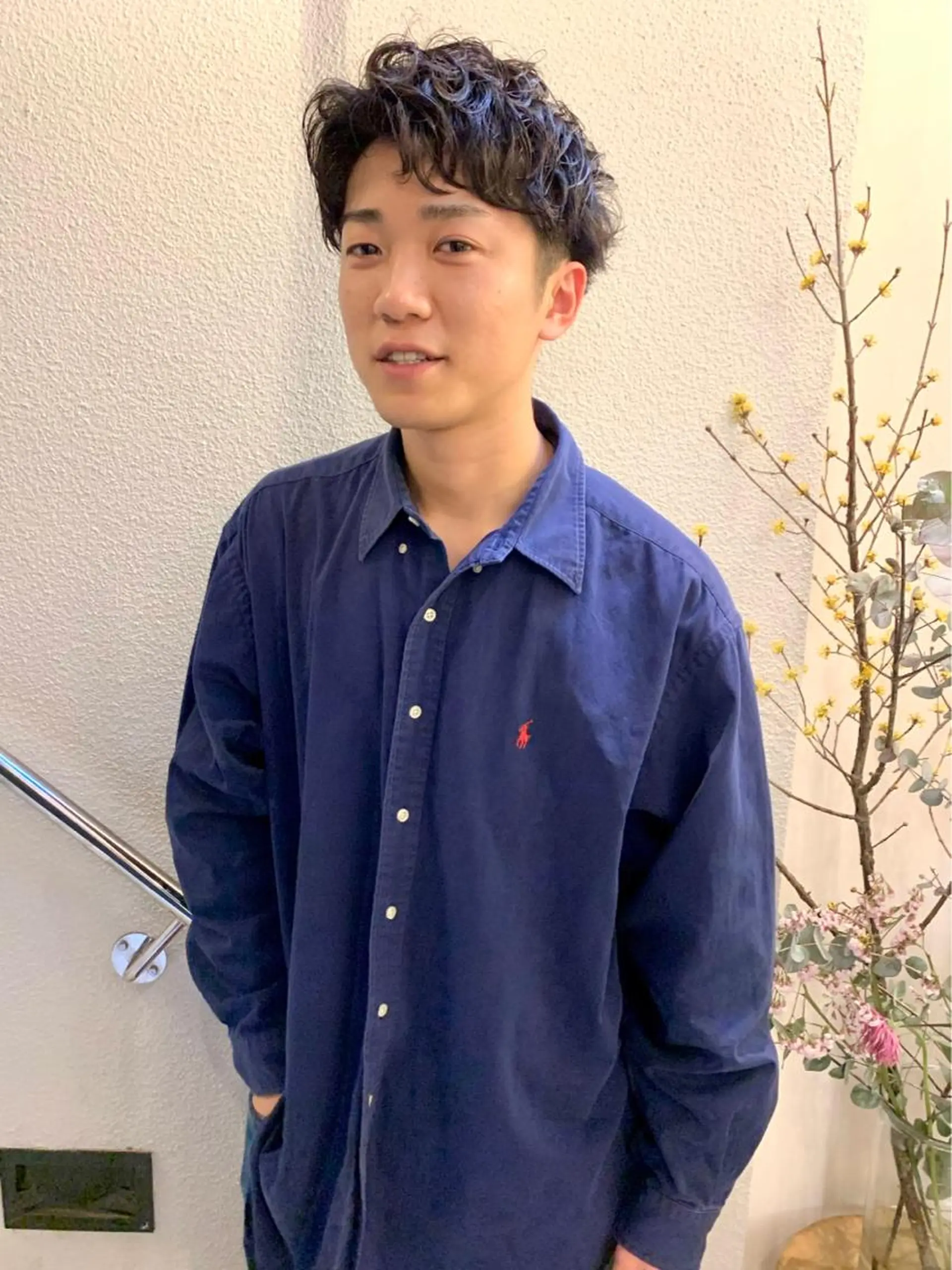 ショート パーマ メンズ メンズパーマ off所属・【モデルさん募集！】 ✂︎小林マキトのヘアスタイル