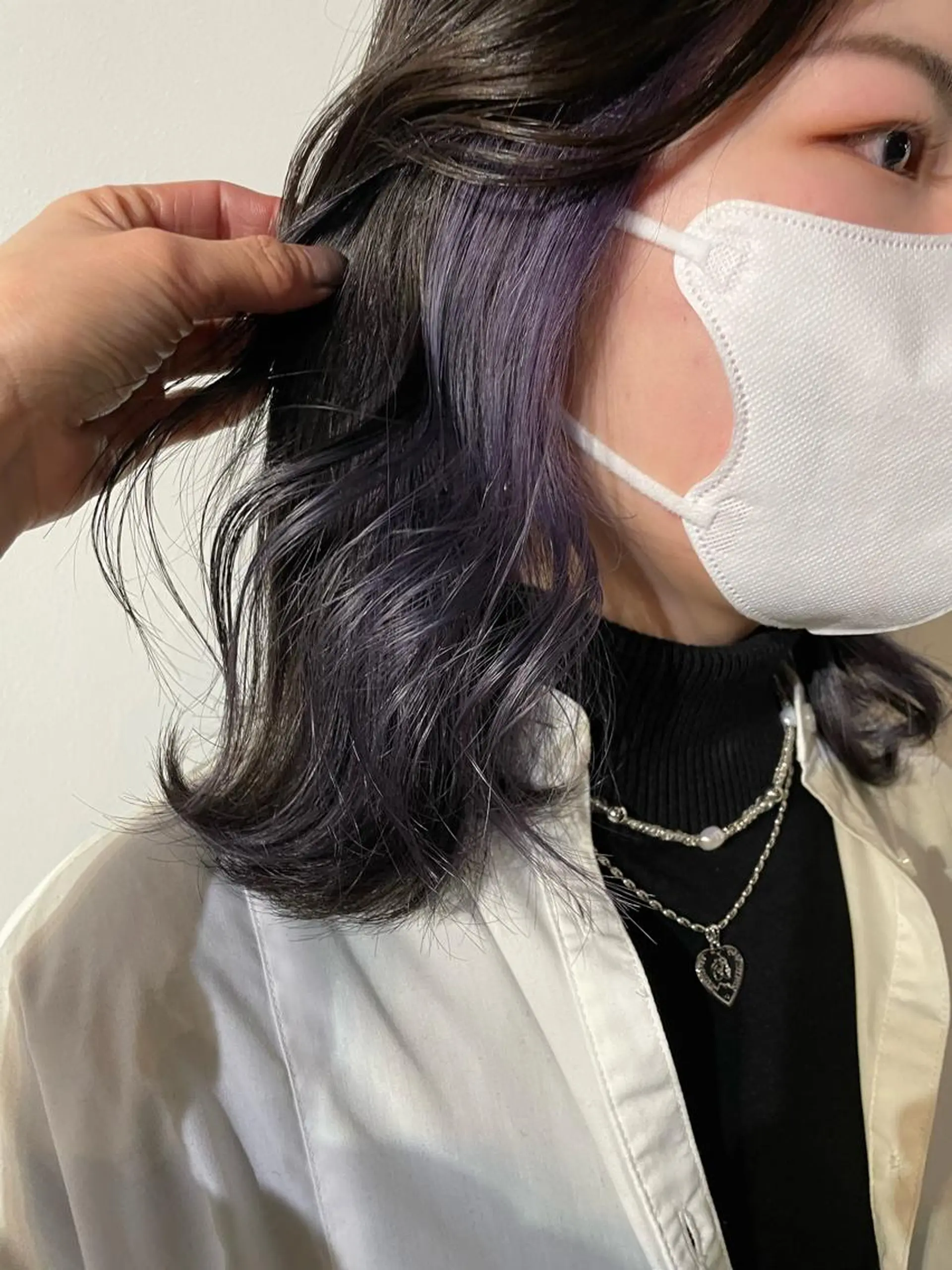 ショート カラー バレイヤージュ ダブルカラー グラデーションカラー ハイライトカラー イルミナカラー La fith hair ray所属・メンズ/パーマ/ ブリーチ/KAITOのヘアスタイル