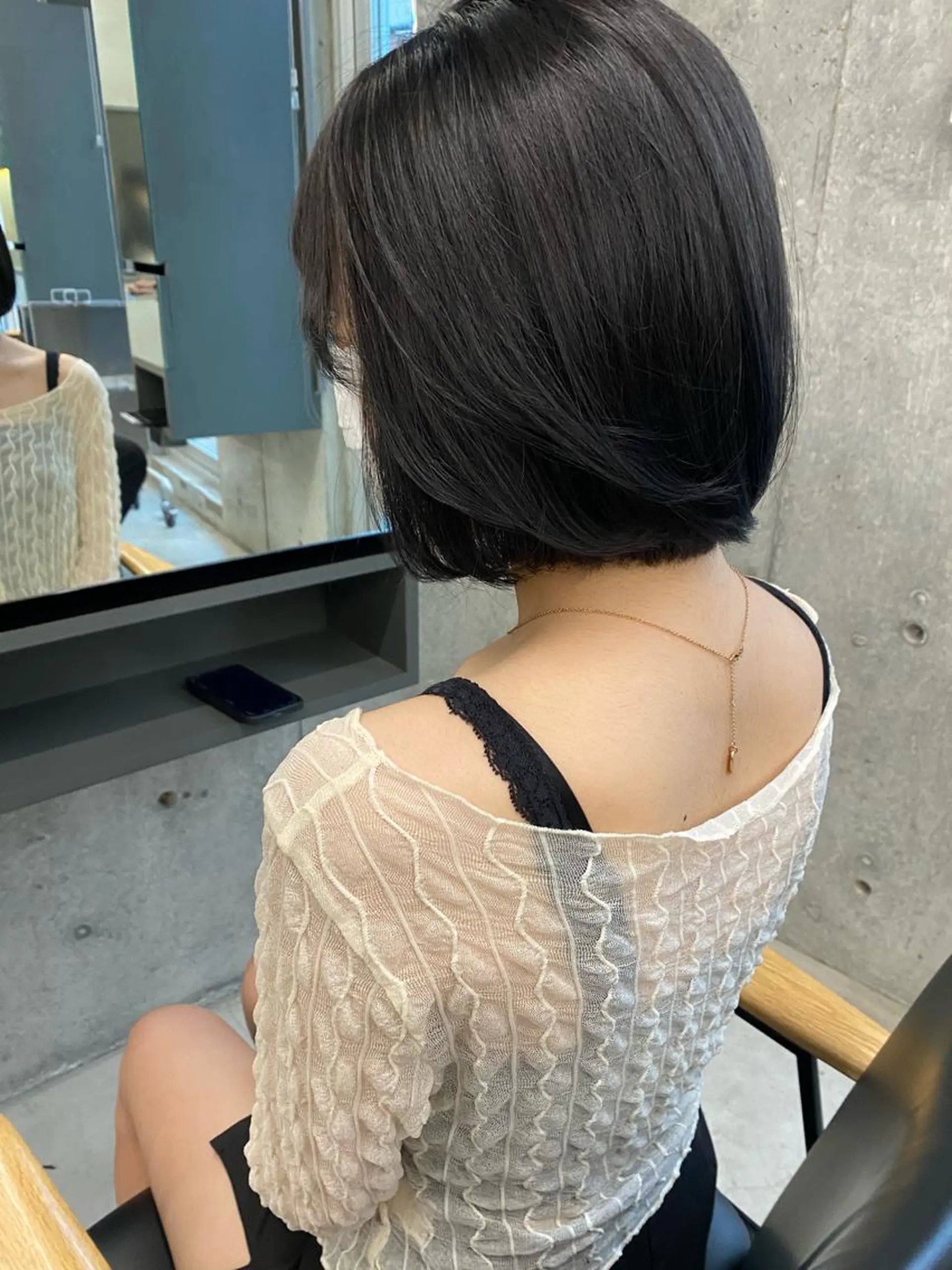 ショート カラー カット ヘアカラー トリートメント レイヤー/柔色 カラー/SAkiのヘアスタイル