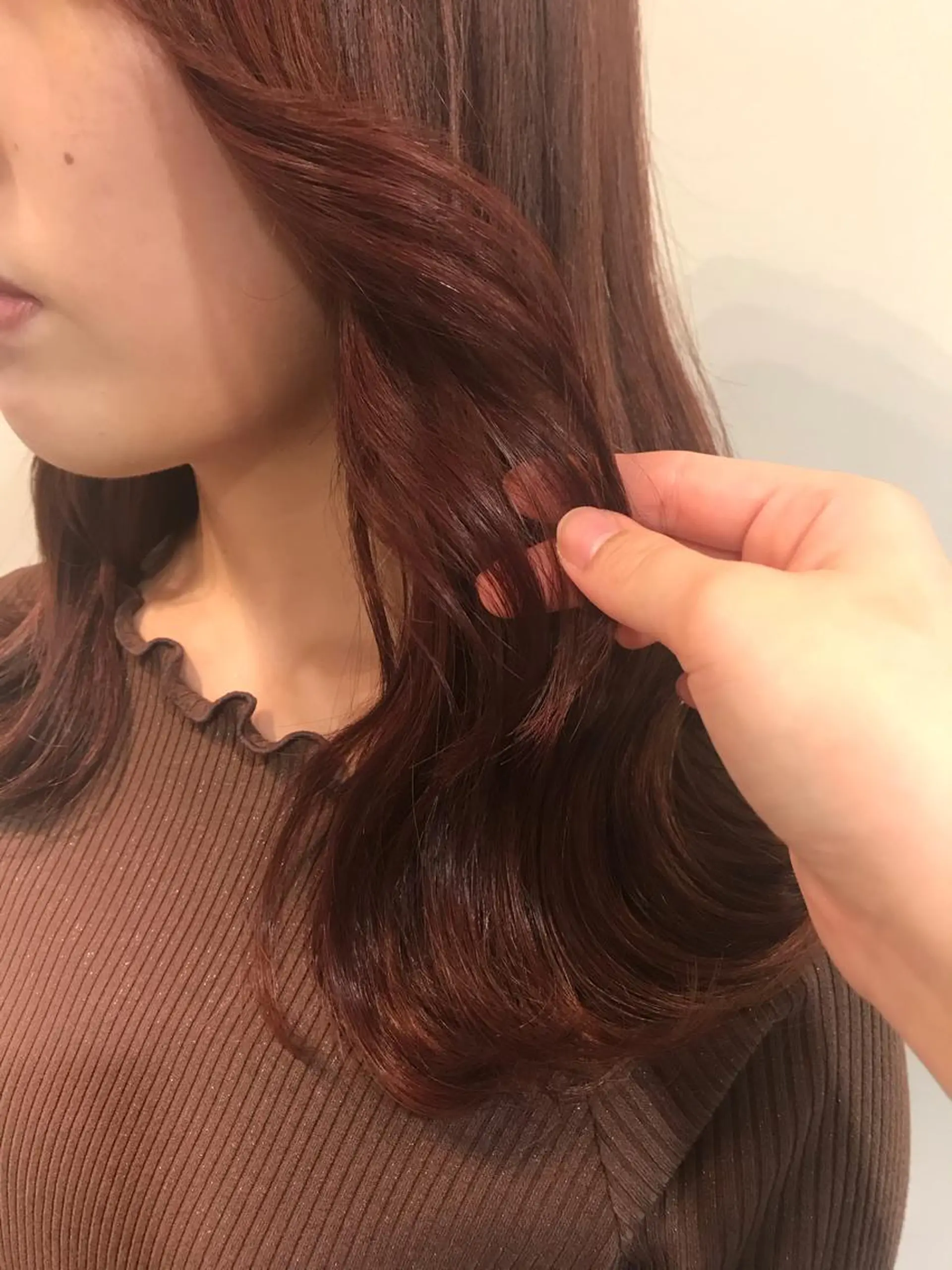 ロング カラー knock【ノック】所属・烏丸韓国ヘア🇰🇷 ayaka🎀のヘアスタイル