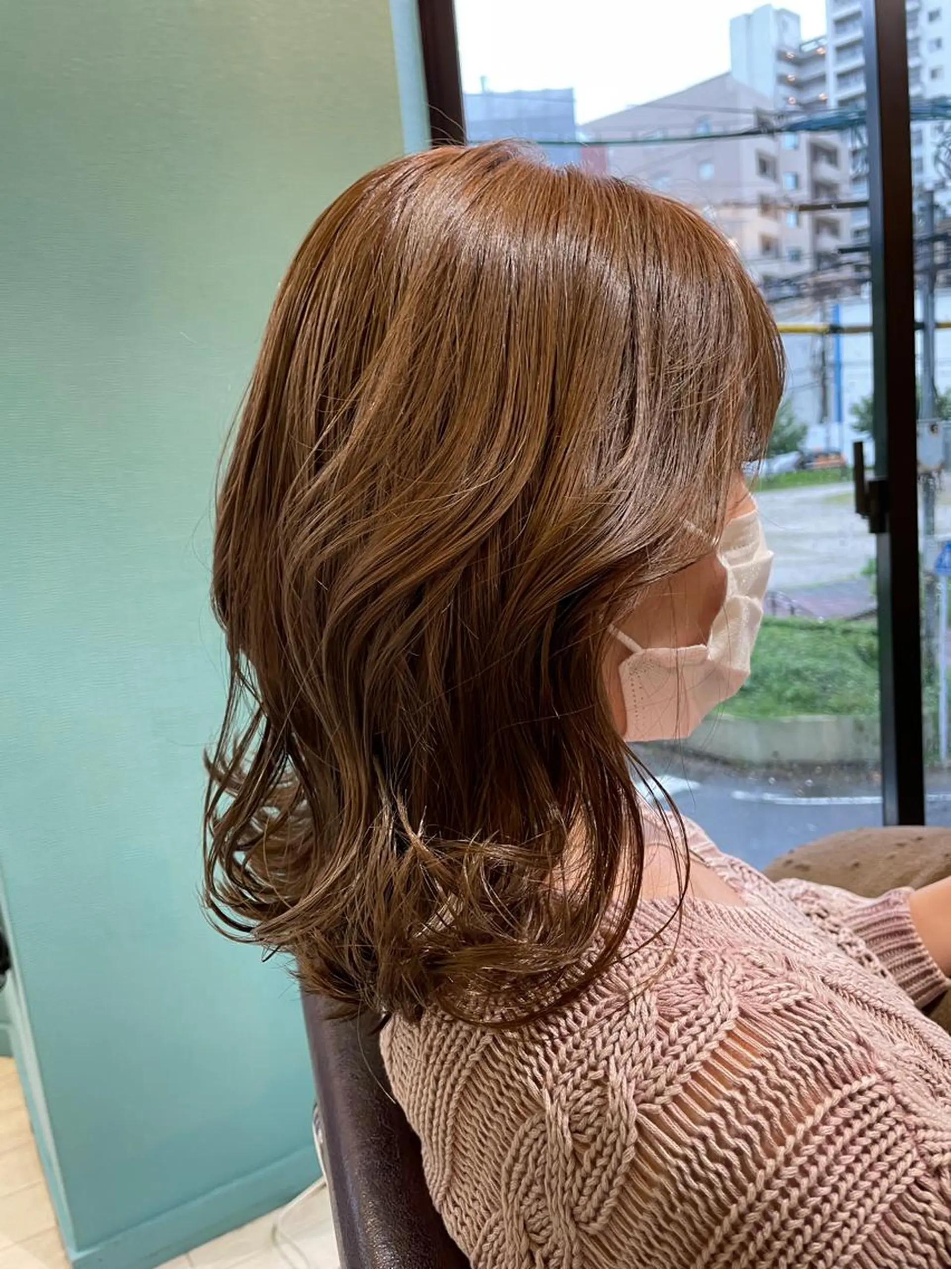 ミディアム アッシュ ヘアカラー トリートメント Share  Salon  Reco【GARDEN】所属・末石 智のヘアスタイル