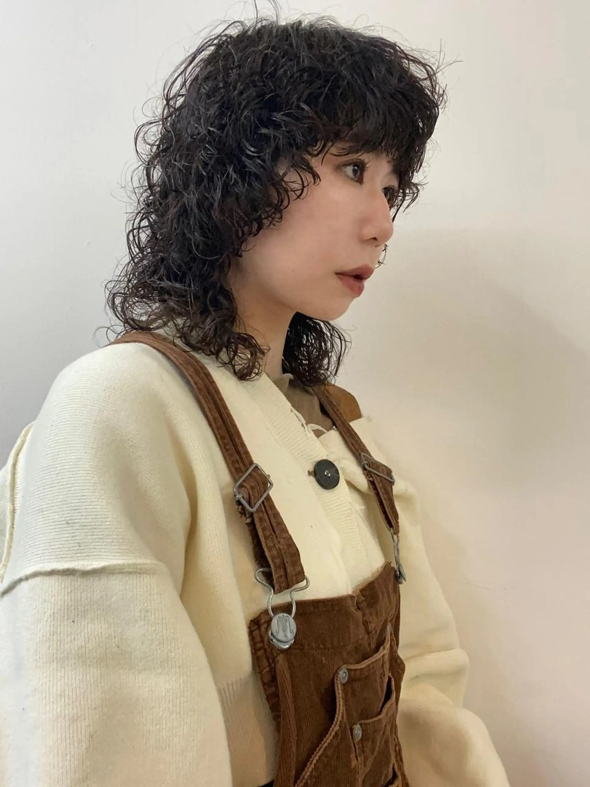 ミディアム パーマ ミディアムパーマ ツイストスパイラルパーマ ボブ ハイライト 髪質改善 THE AGATA TOKYO所属・外国人風パーマ/デザ インカット🦕✨アミのヘアスタイル