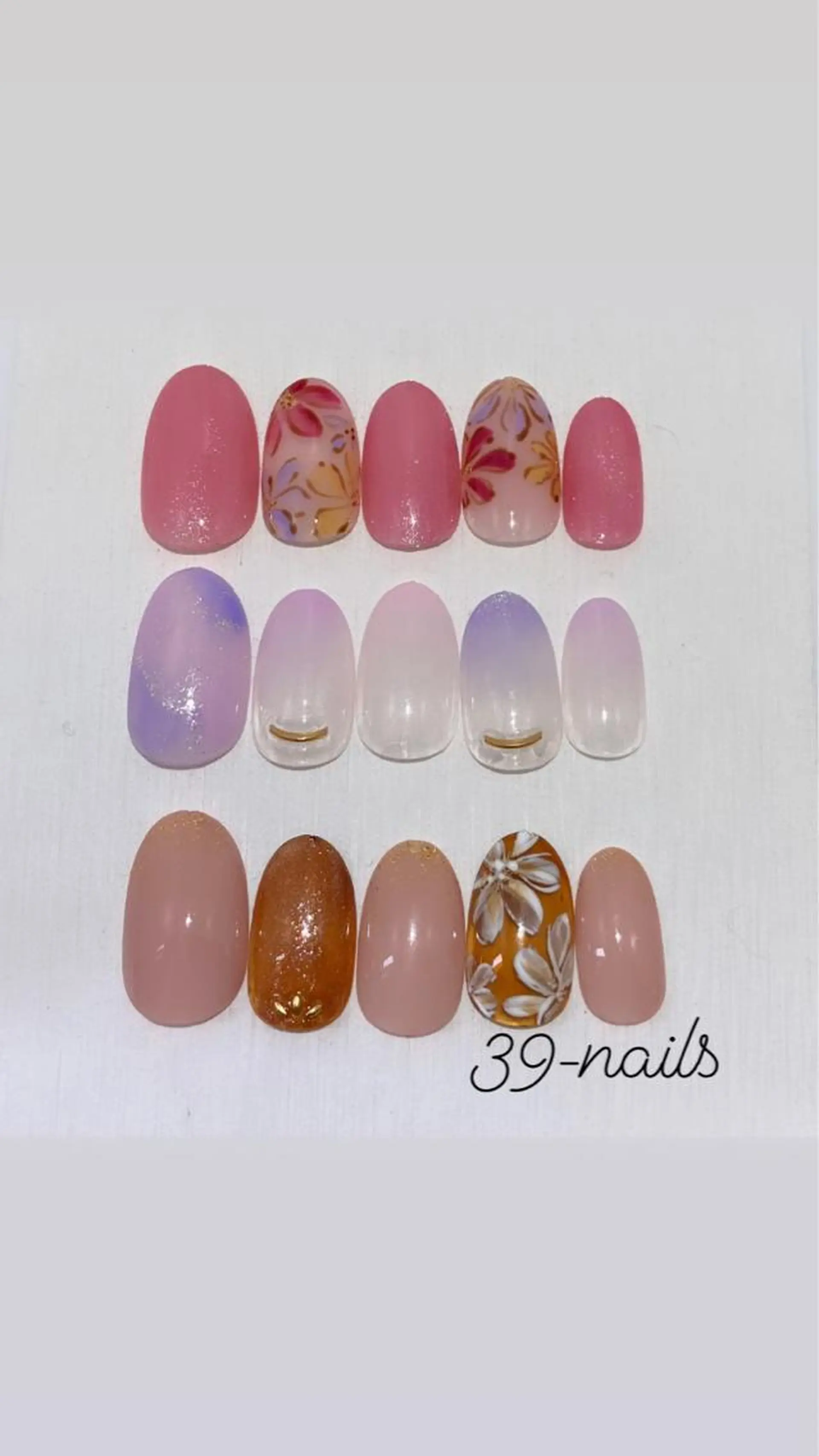 ネイル 39-nails EharaMikuのネイルデザイン
