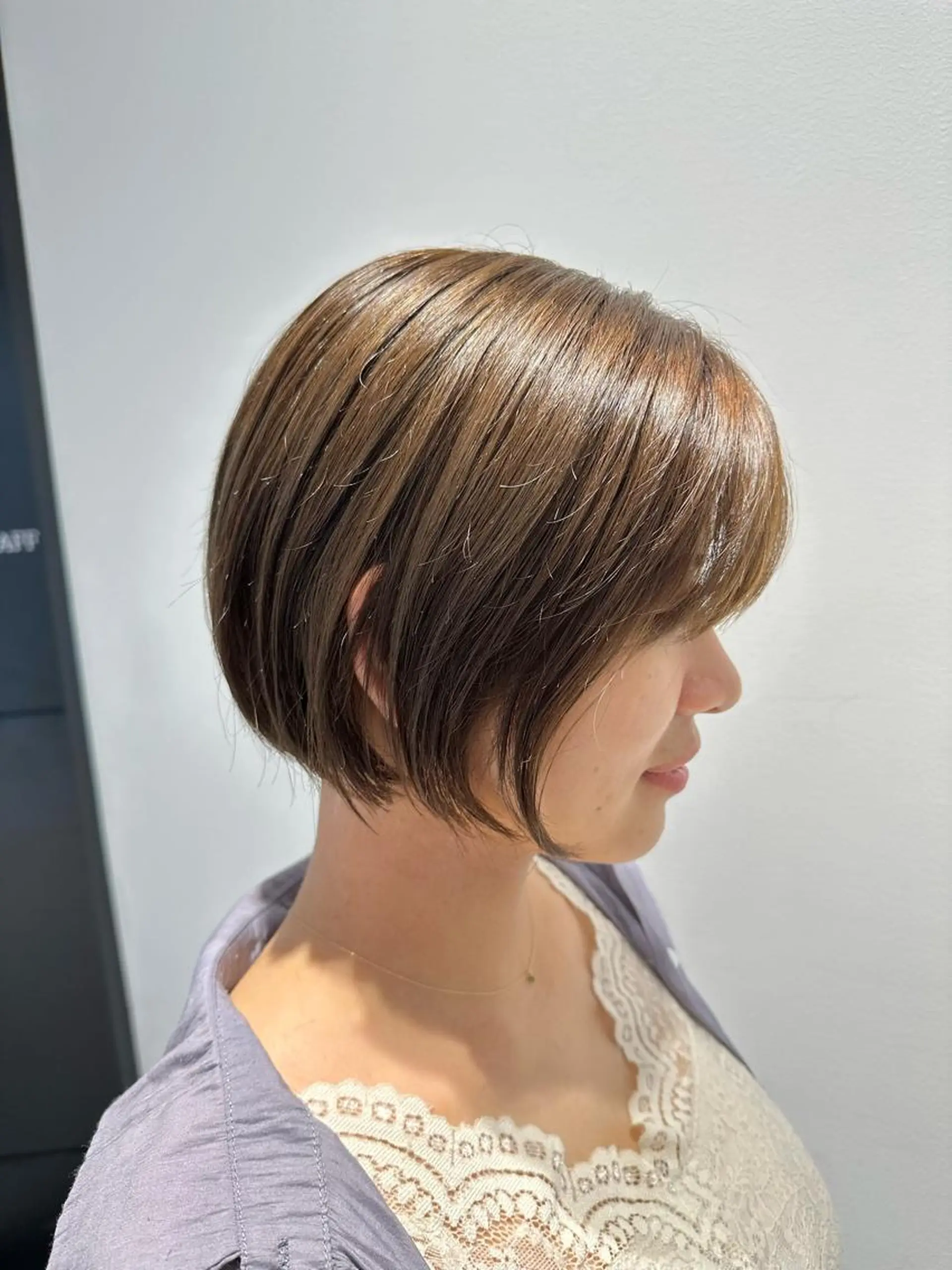 ショート SALOWIN心斎橋Suite店所属・洗っても取れない 髪質改善|OJIROのヘアスタイル
