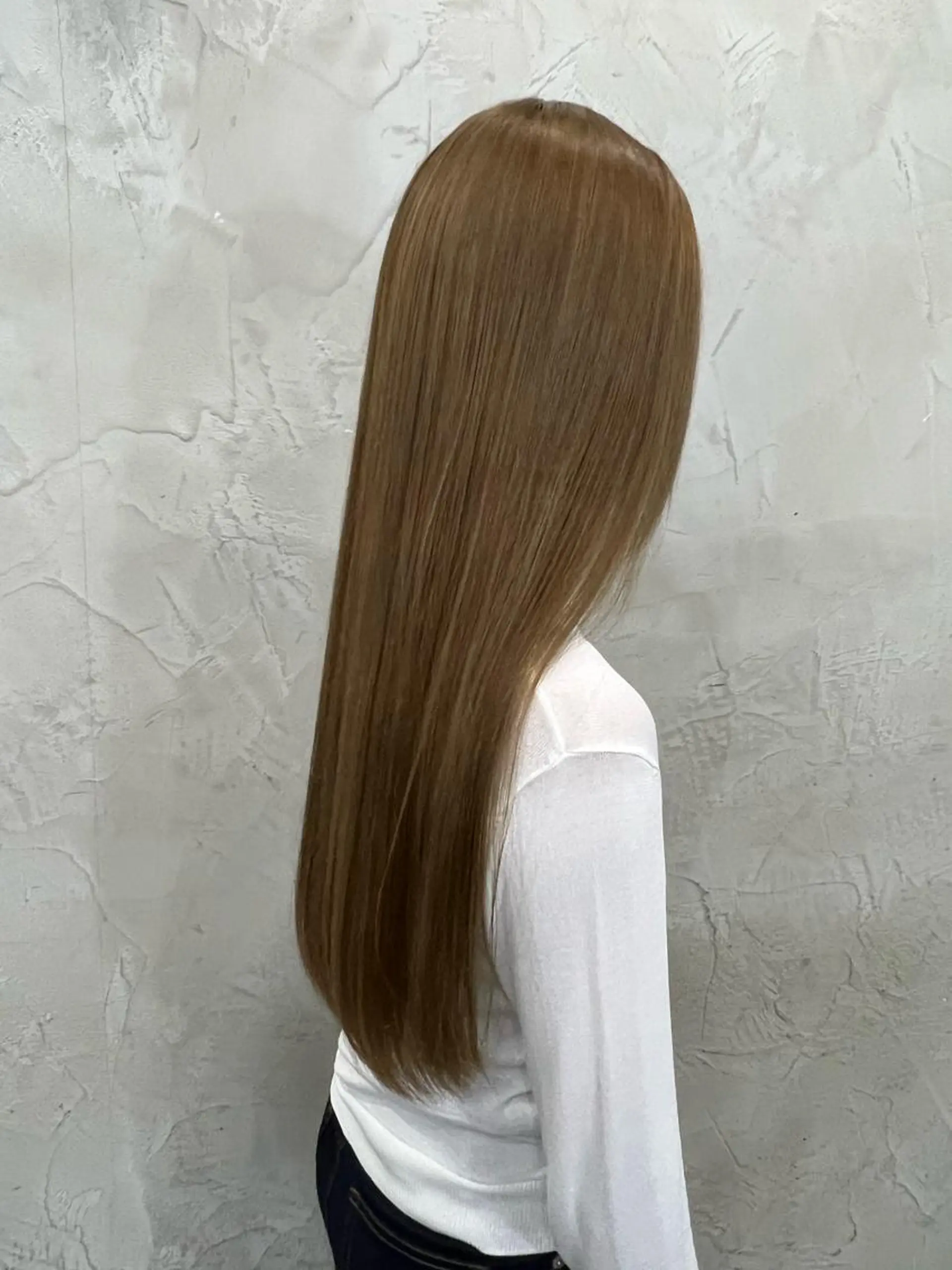 ロング カラー 佐伯 鼓乃美のヘアスタイル