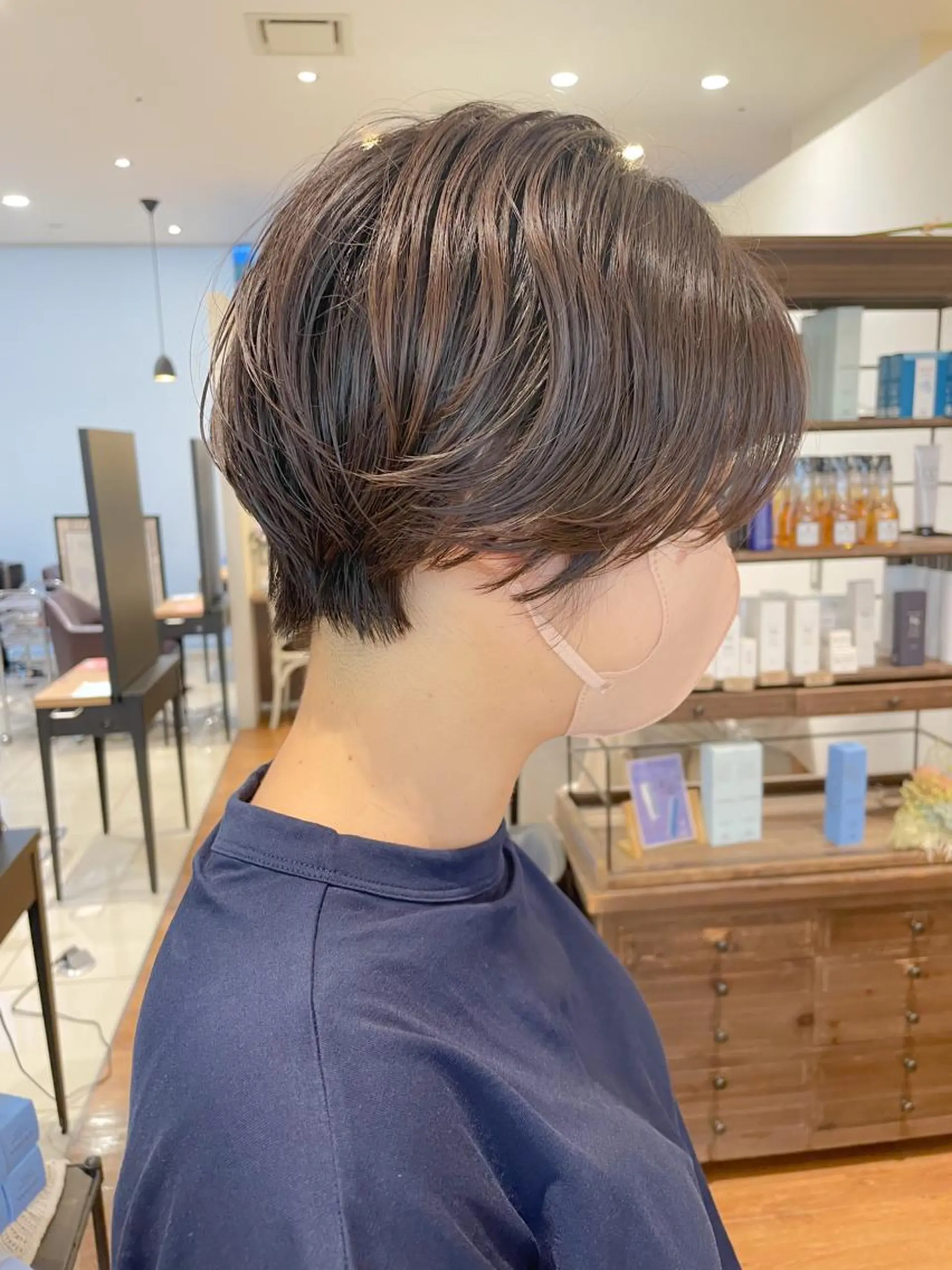 ショート ショートヘア カット ヘアカラー トリートメント 髪質改善/ブリーチ 田代 龍我のヘアスタイル