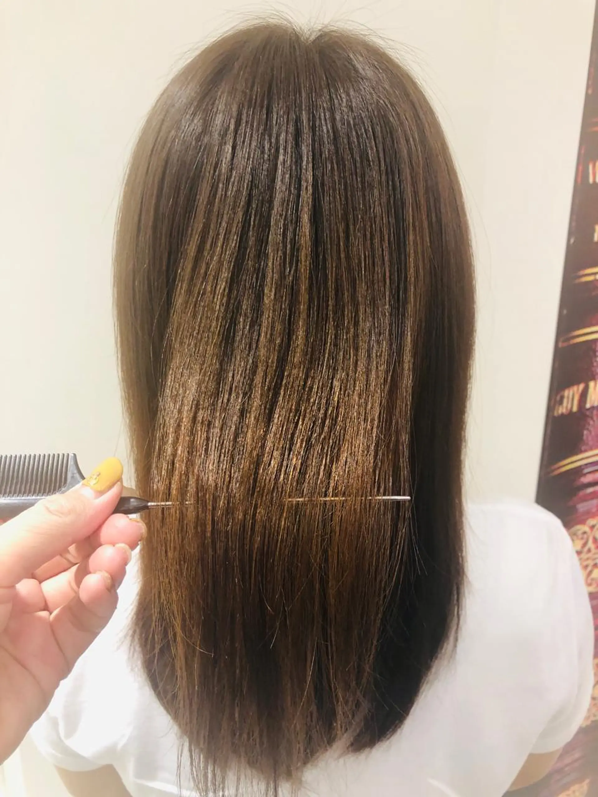 ミディアム トリートメント トリートメント ヘッドスパ 岡田 夏実のヘアスタイル